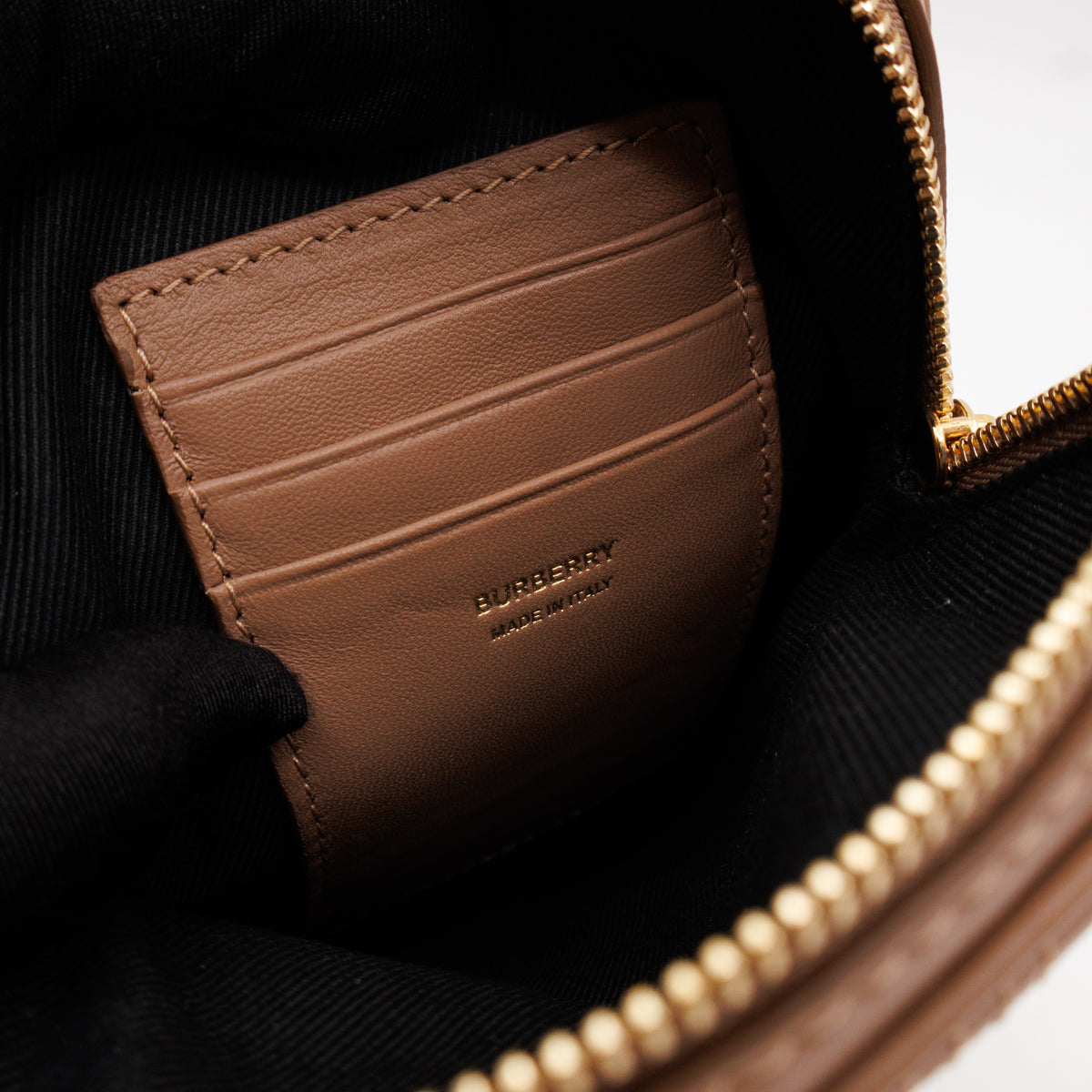 Mini Lola Vertical Crossbody Bag Nude Quilted Leather