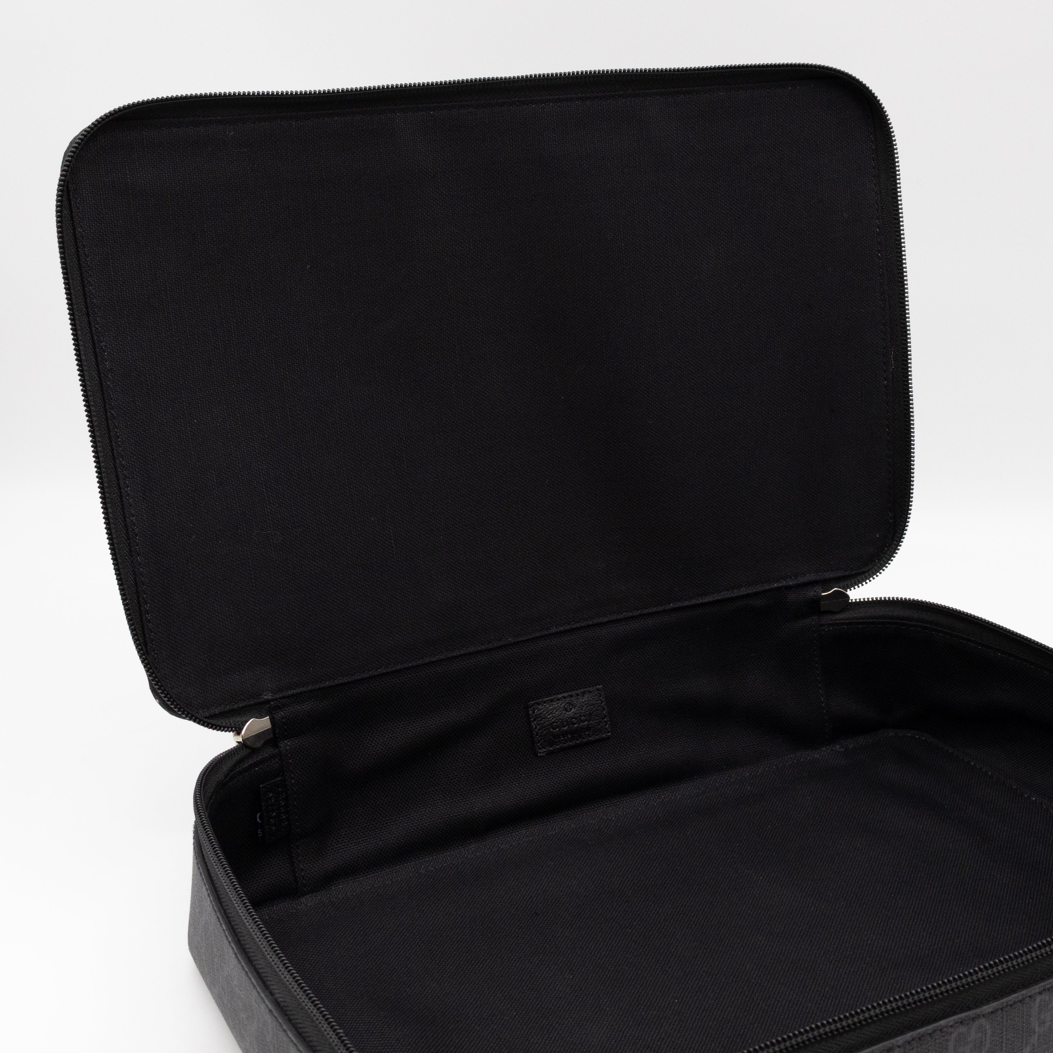 Large Packing Cube Black GG Supreme