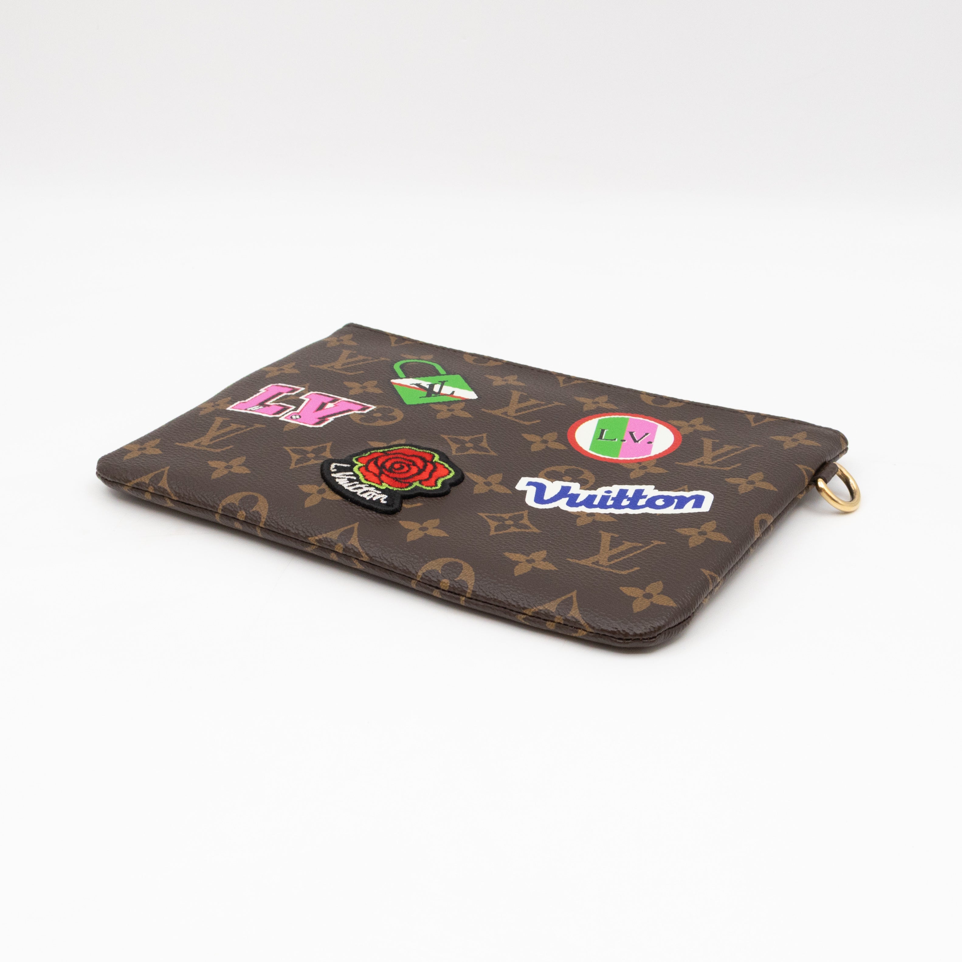 City Pouch Monogram Stories Patches