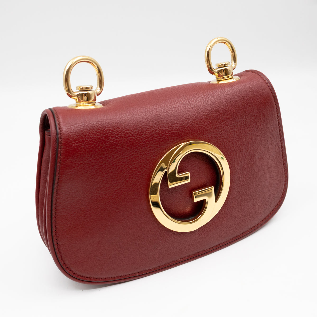 Blondie Mini Crossbody Bag Leather Red