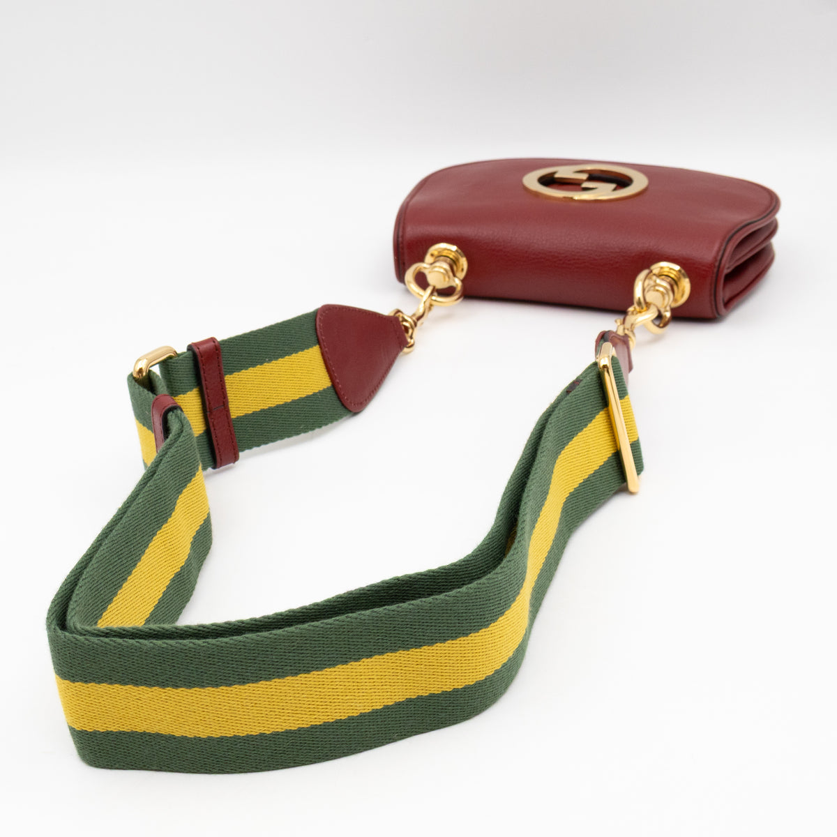 Blondie Mini Crossbody Bag Leather Red
