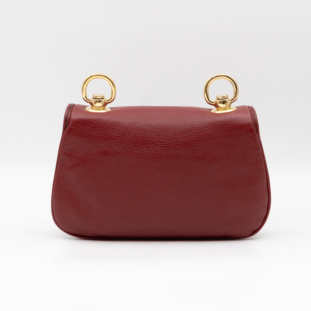 Blondie Mini Crossbody Bag Leather Red