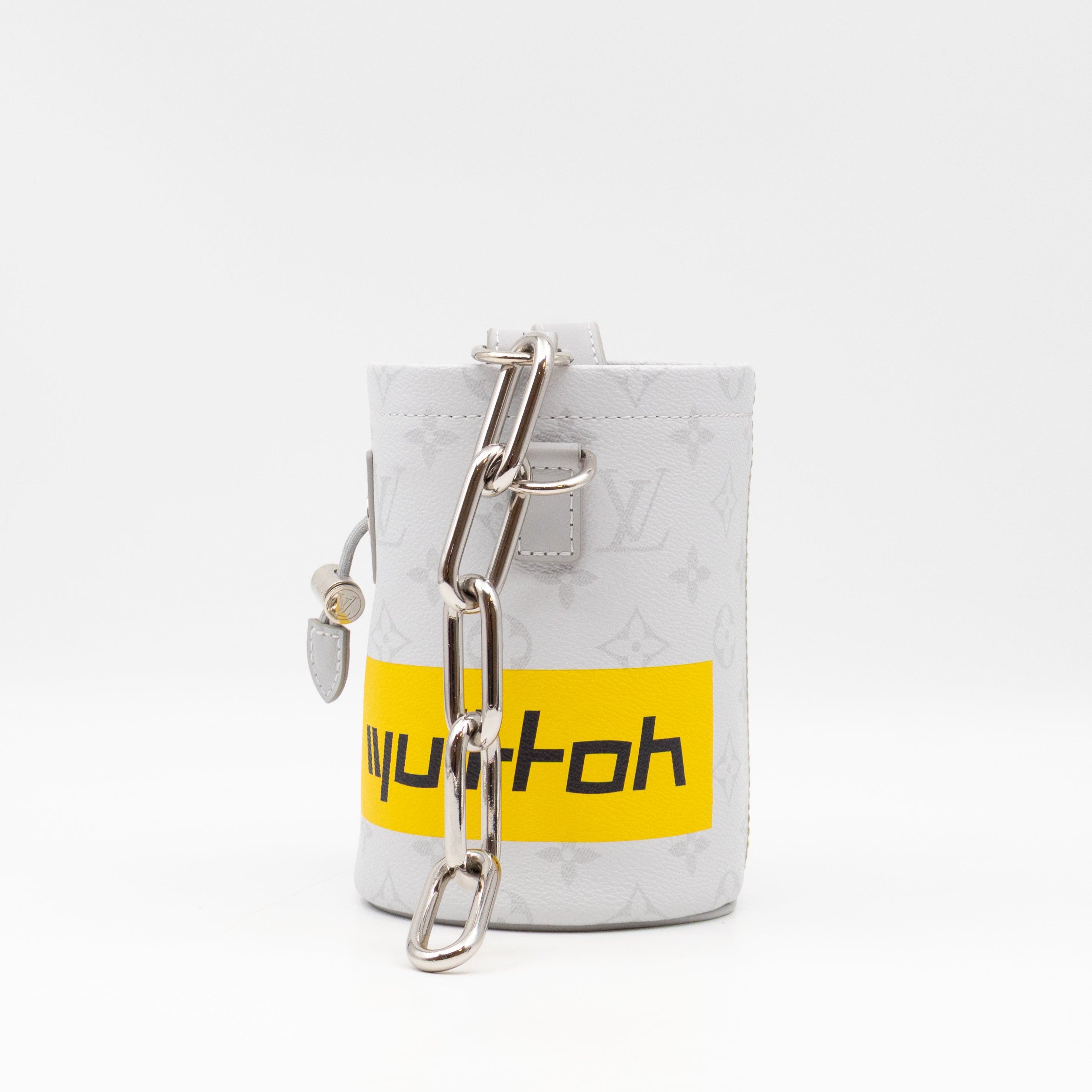 Chalk Nano Sling Bag Chalk Grey Monogram