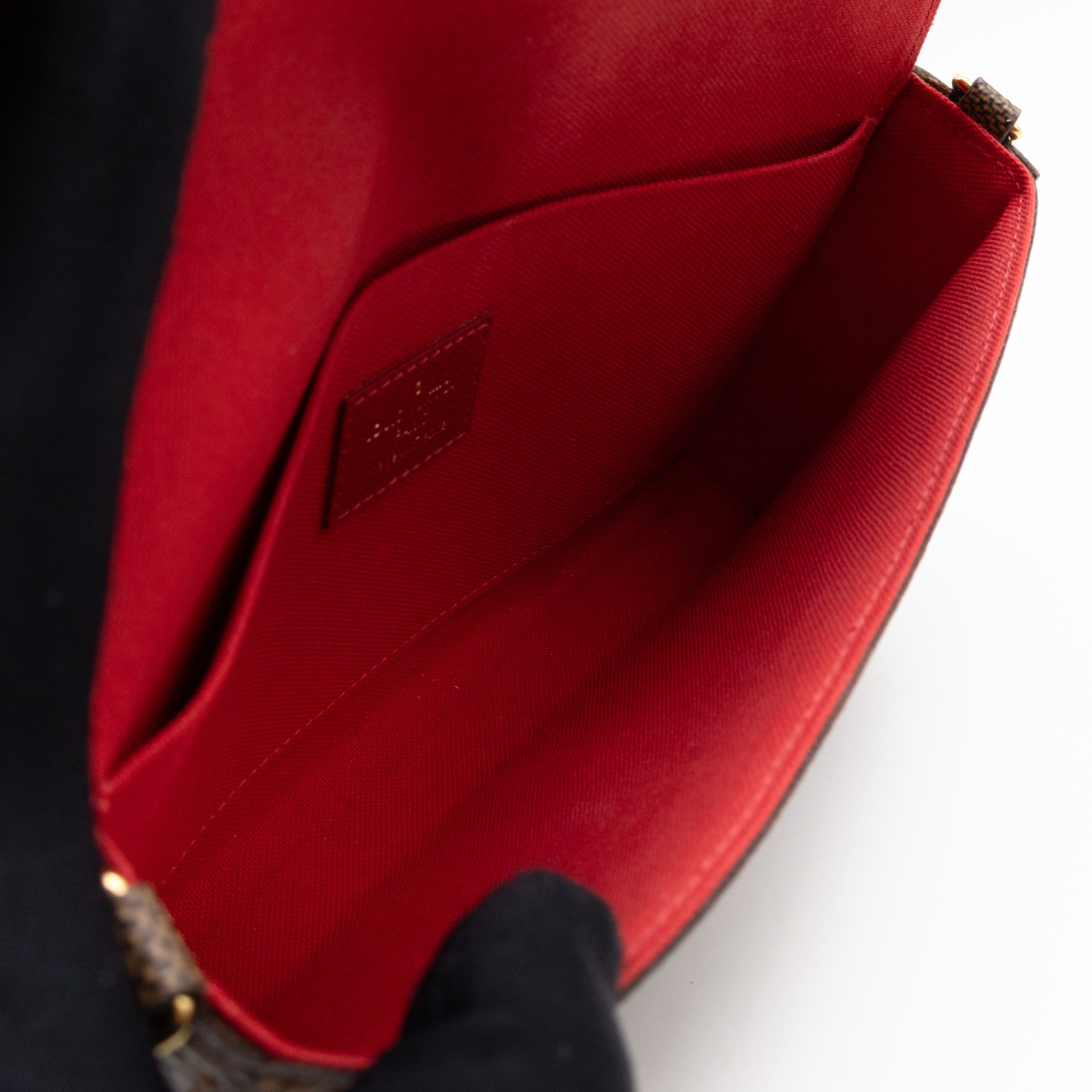 Pochette Felicie Damier Ebene