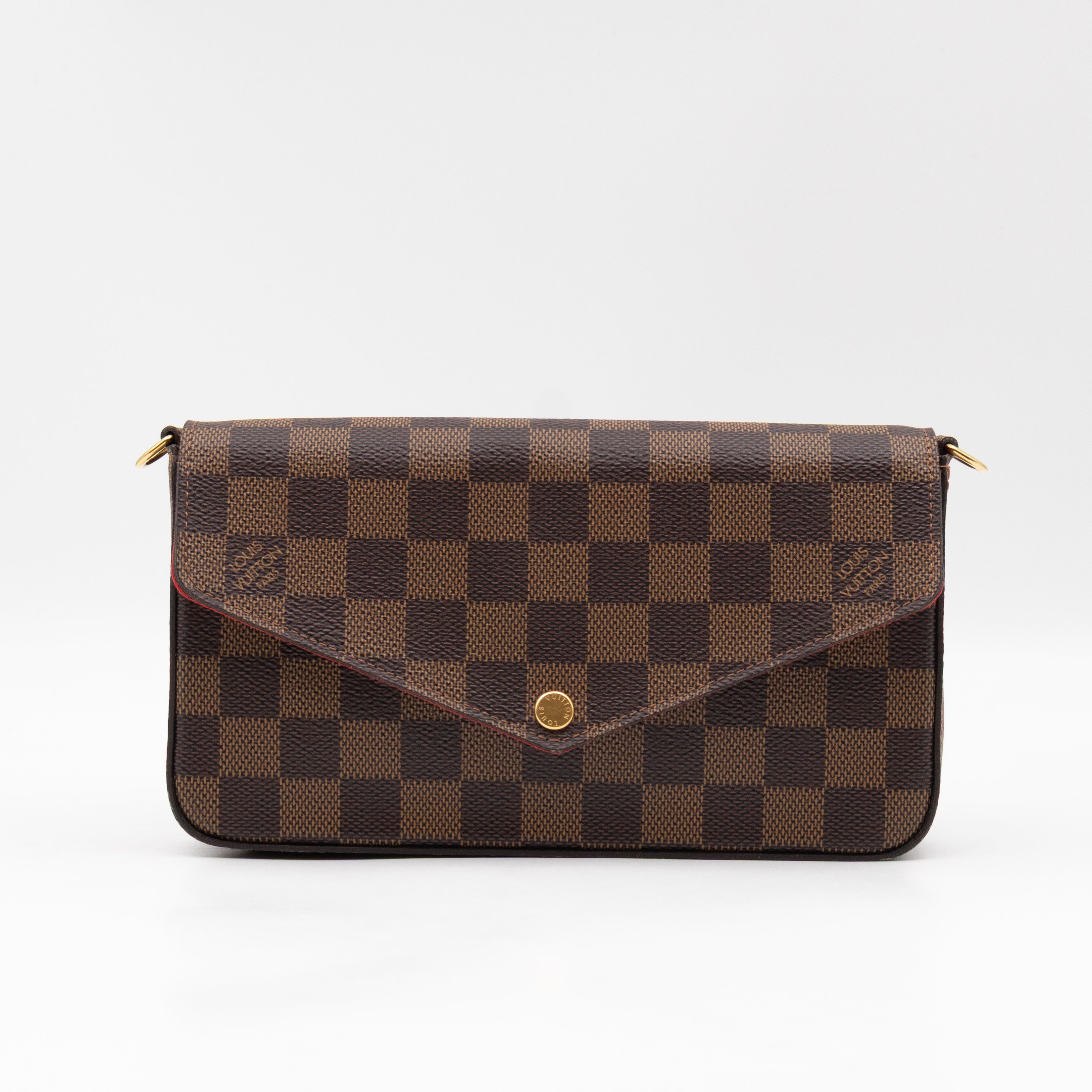Pochette Felicie Damier Ebene