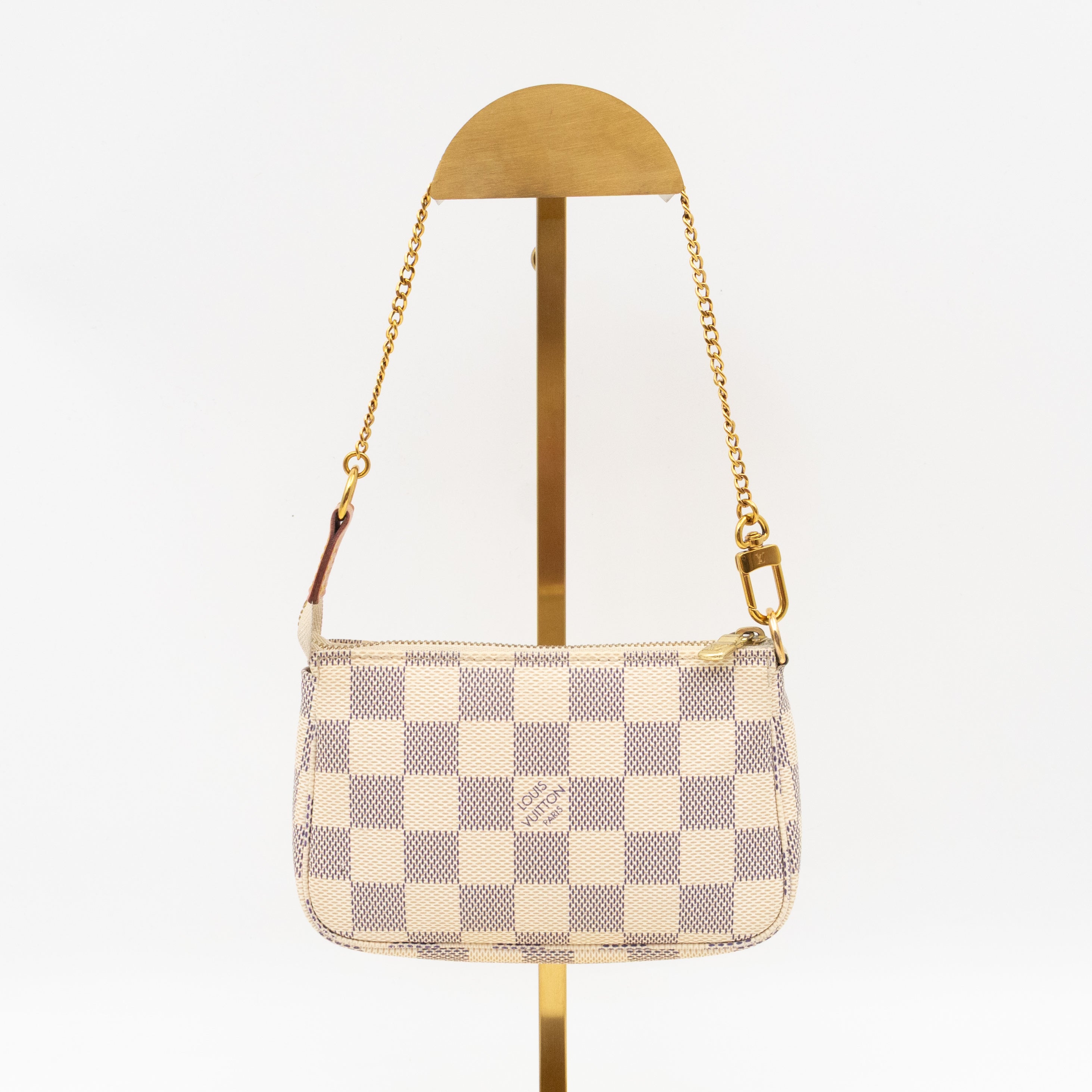 Mini Pochette Accessoires Damier Azur