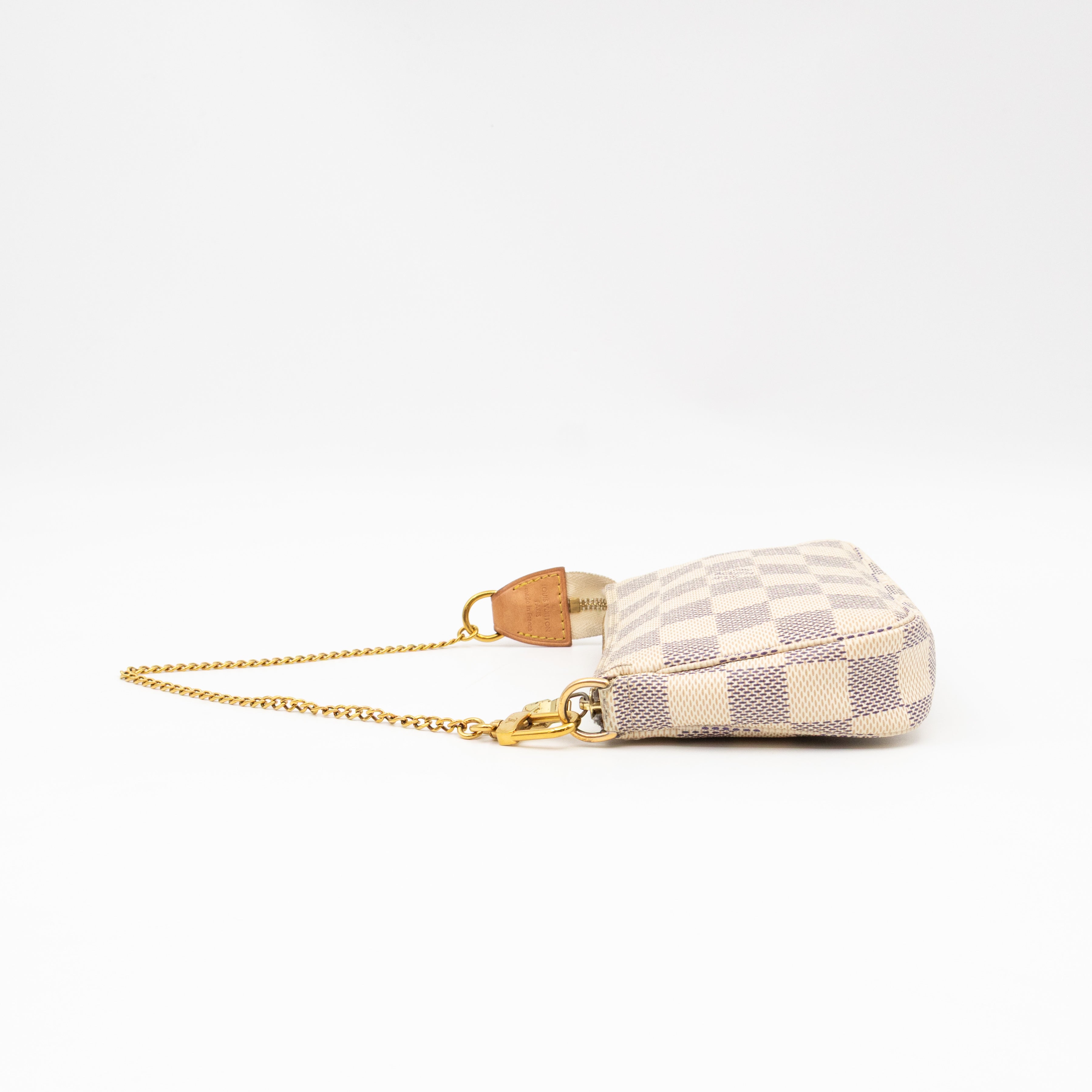 Mini Pochette Accessoires Damier Azur