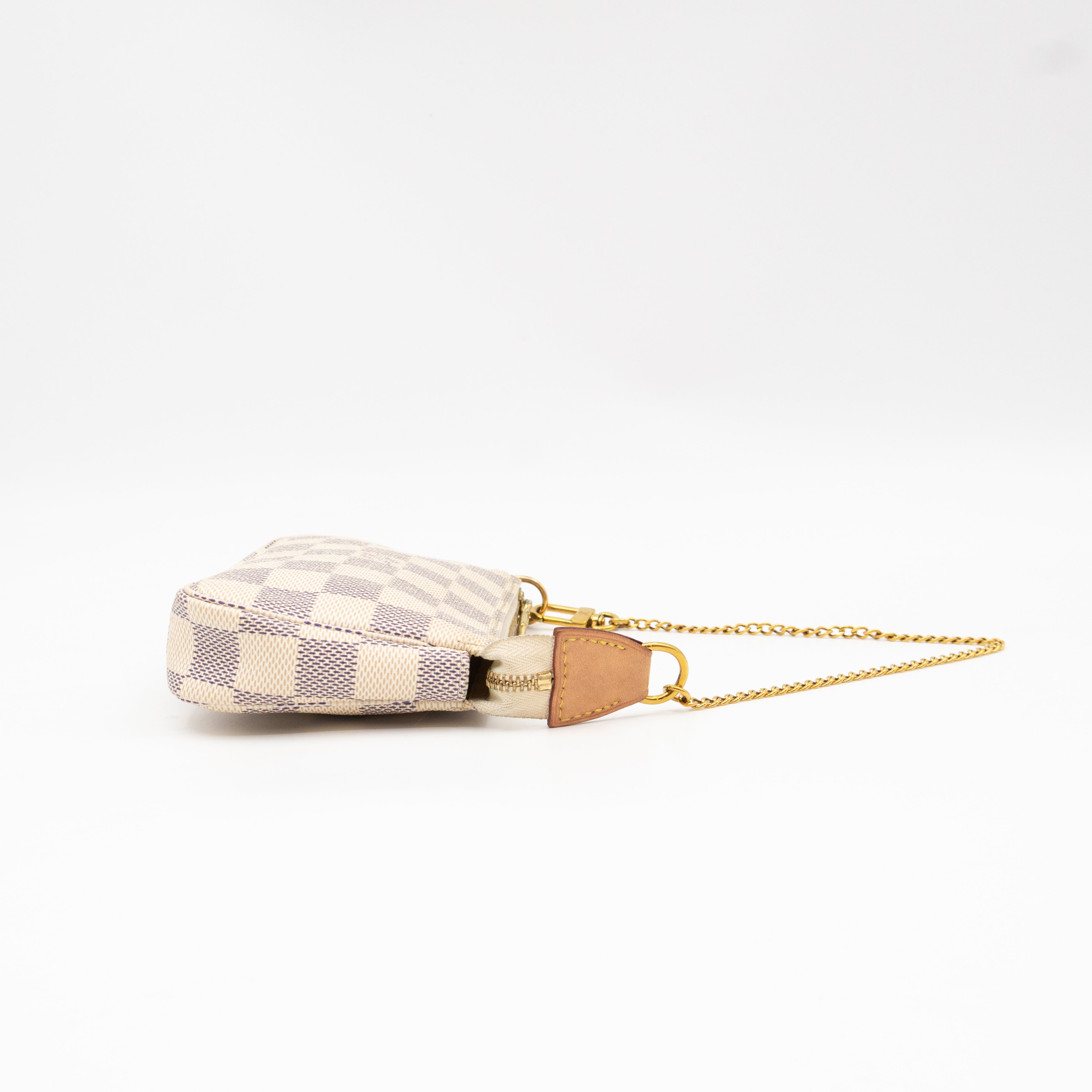 Mini Pochette Accessoires Damier Azur