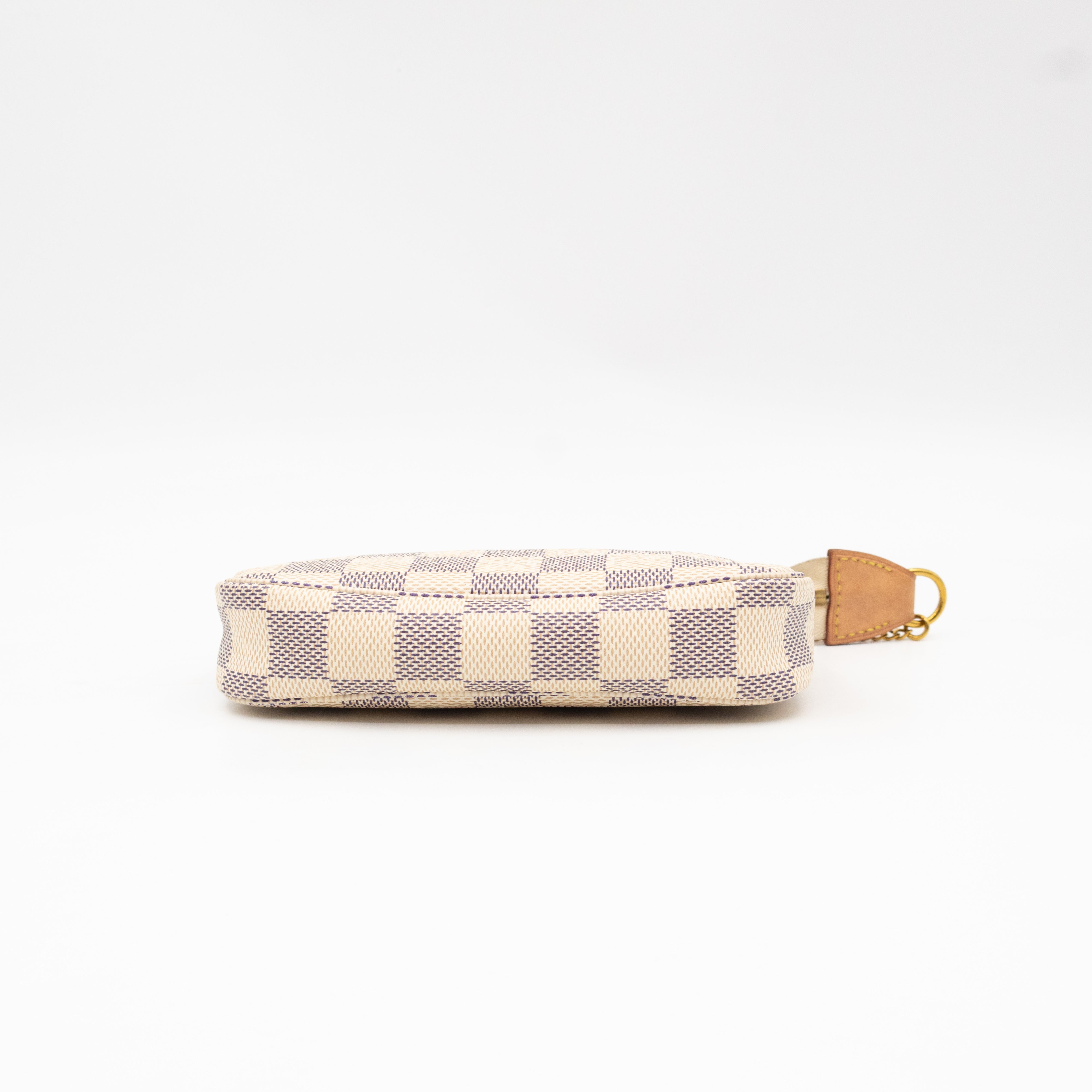 Mini Pochette Accessoires Damier Azur