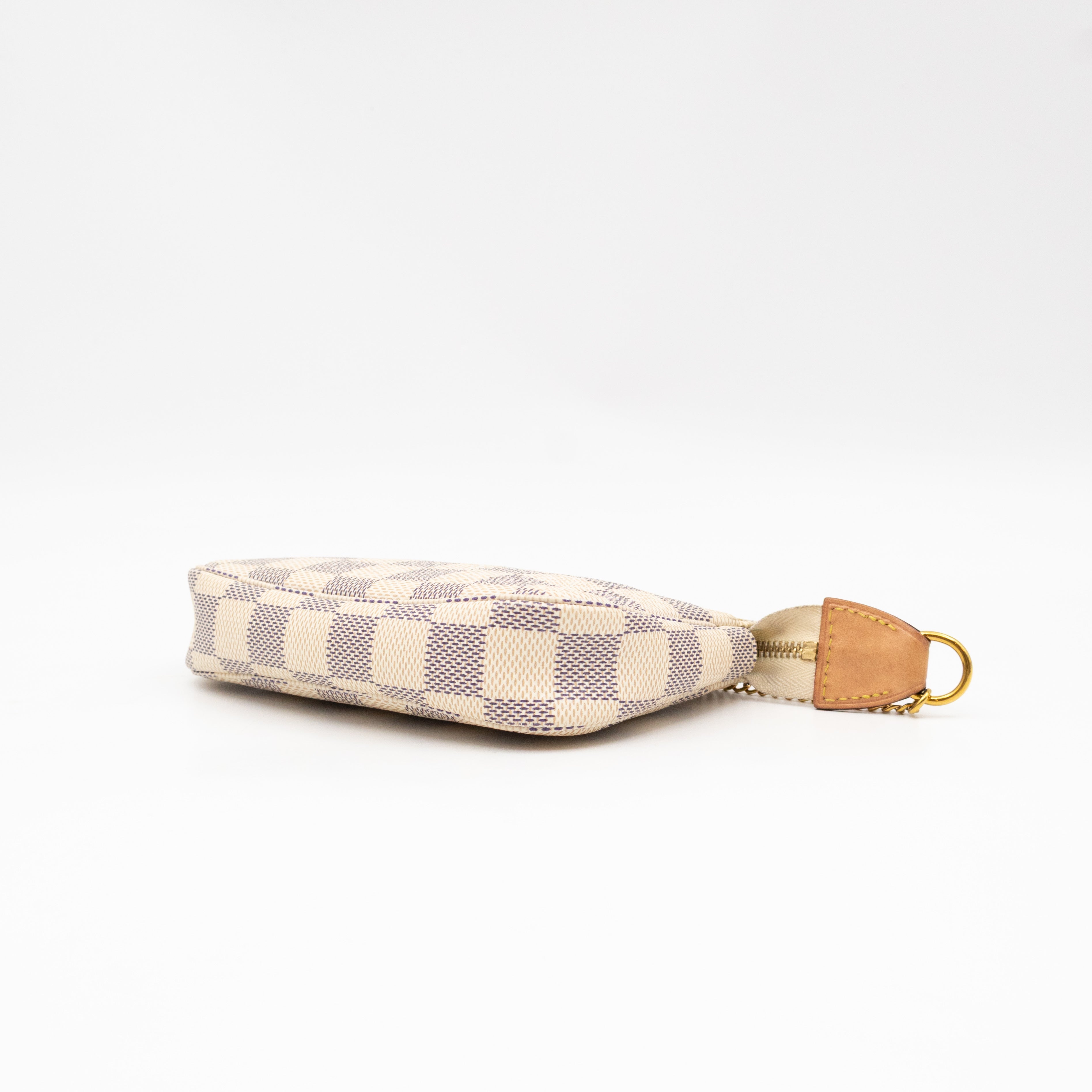 Mini Pochette Accessoires Damier Azur