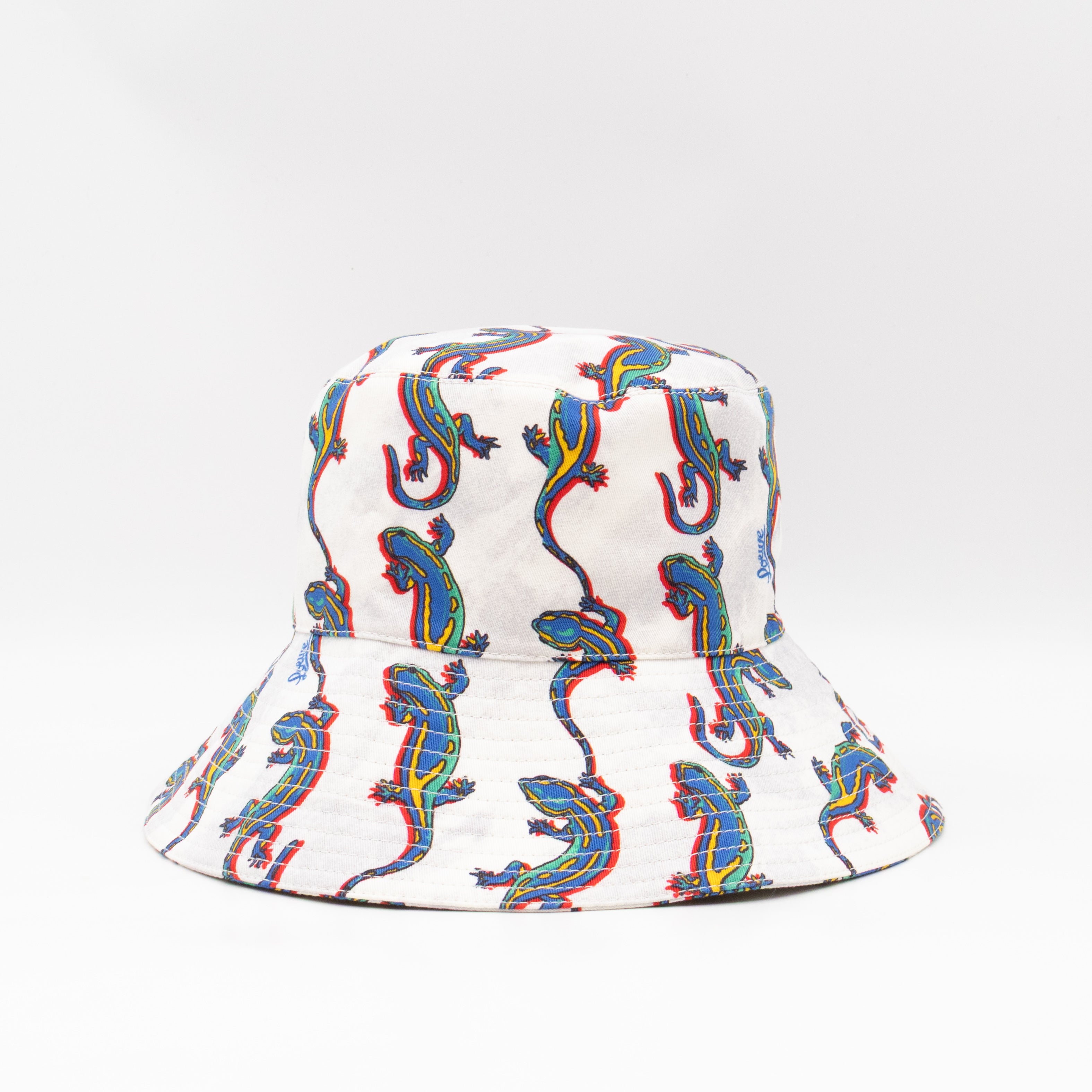 Paula's Ibiza Collection Fisherman Hat White & Multicolor Cotton