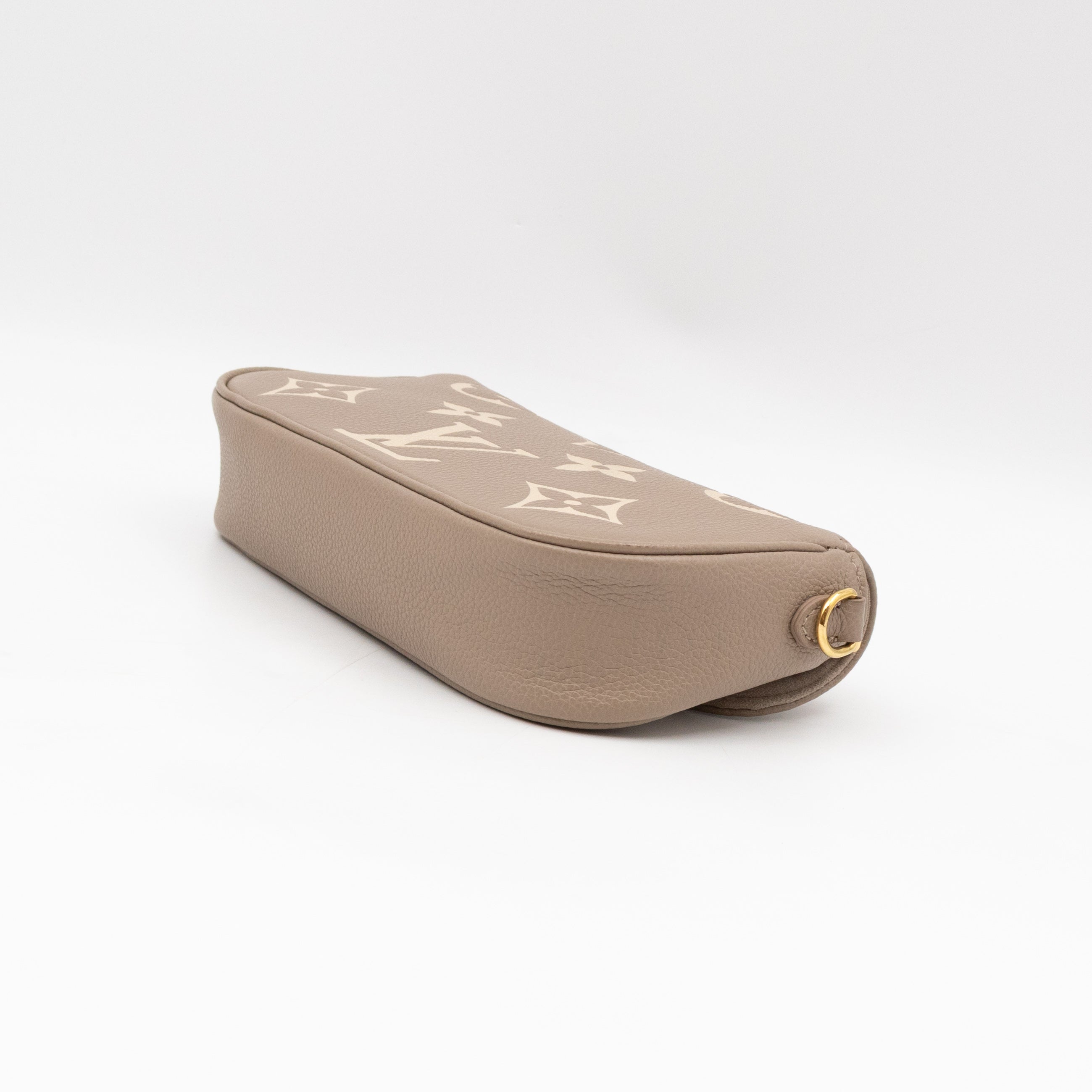 Ivy Wallet On Chain Bicolor Monogram Empreinte Leather