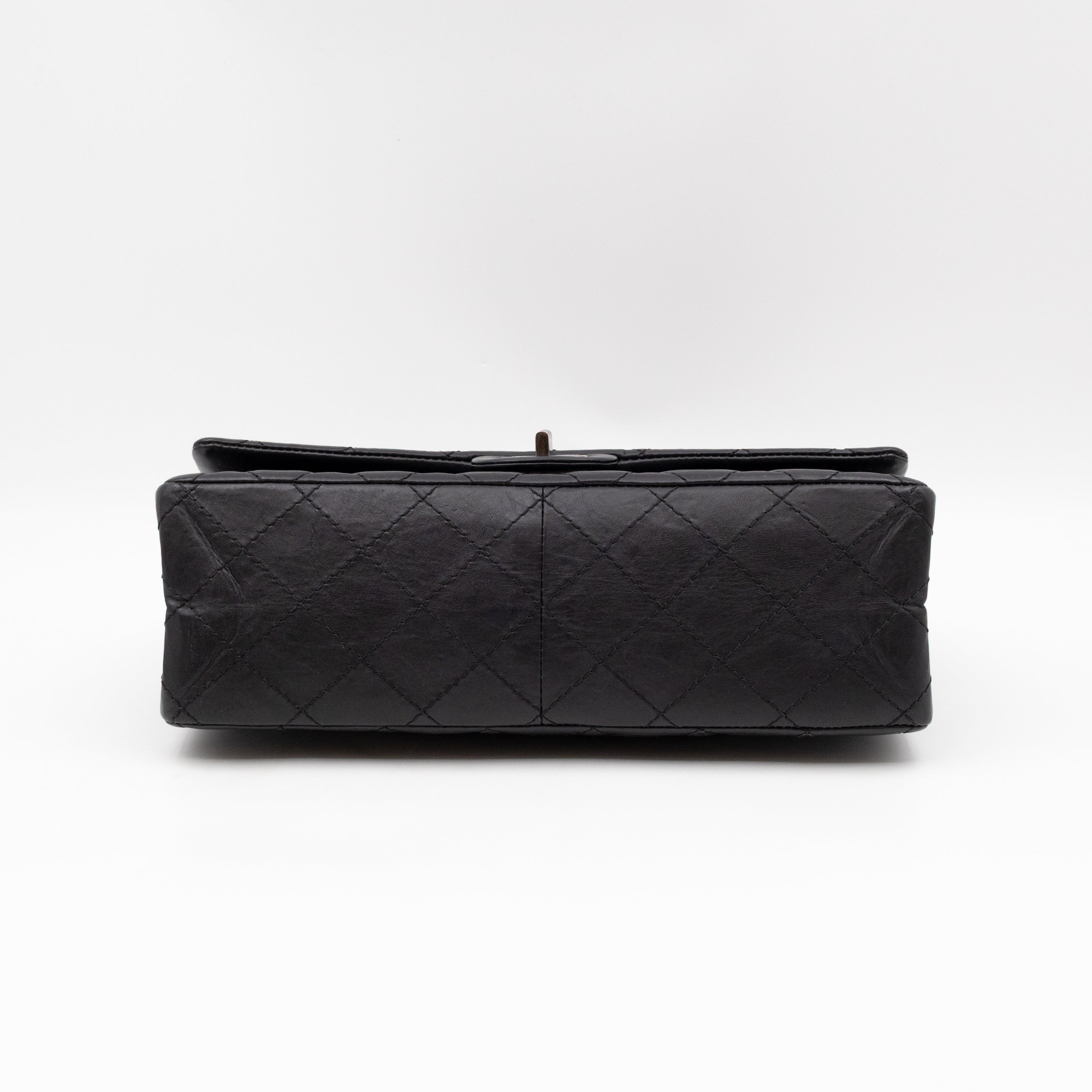2.55 Reissue 226 Double Flap Bag Black Leather