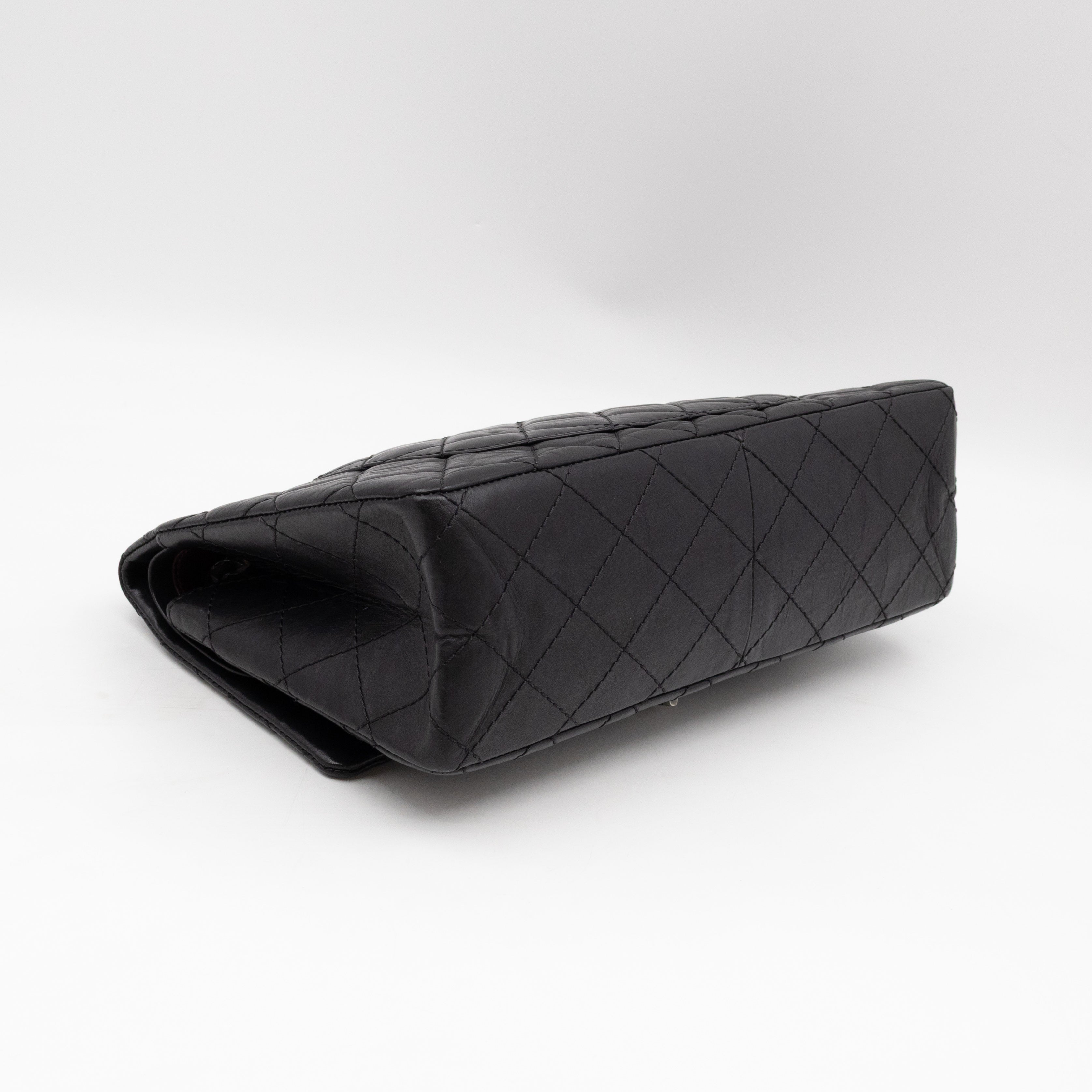 2.55 Reissue 226 Double Flap Bag Black Leather