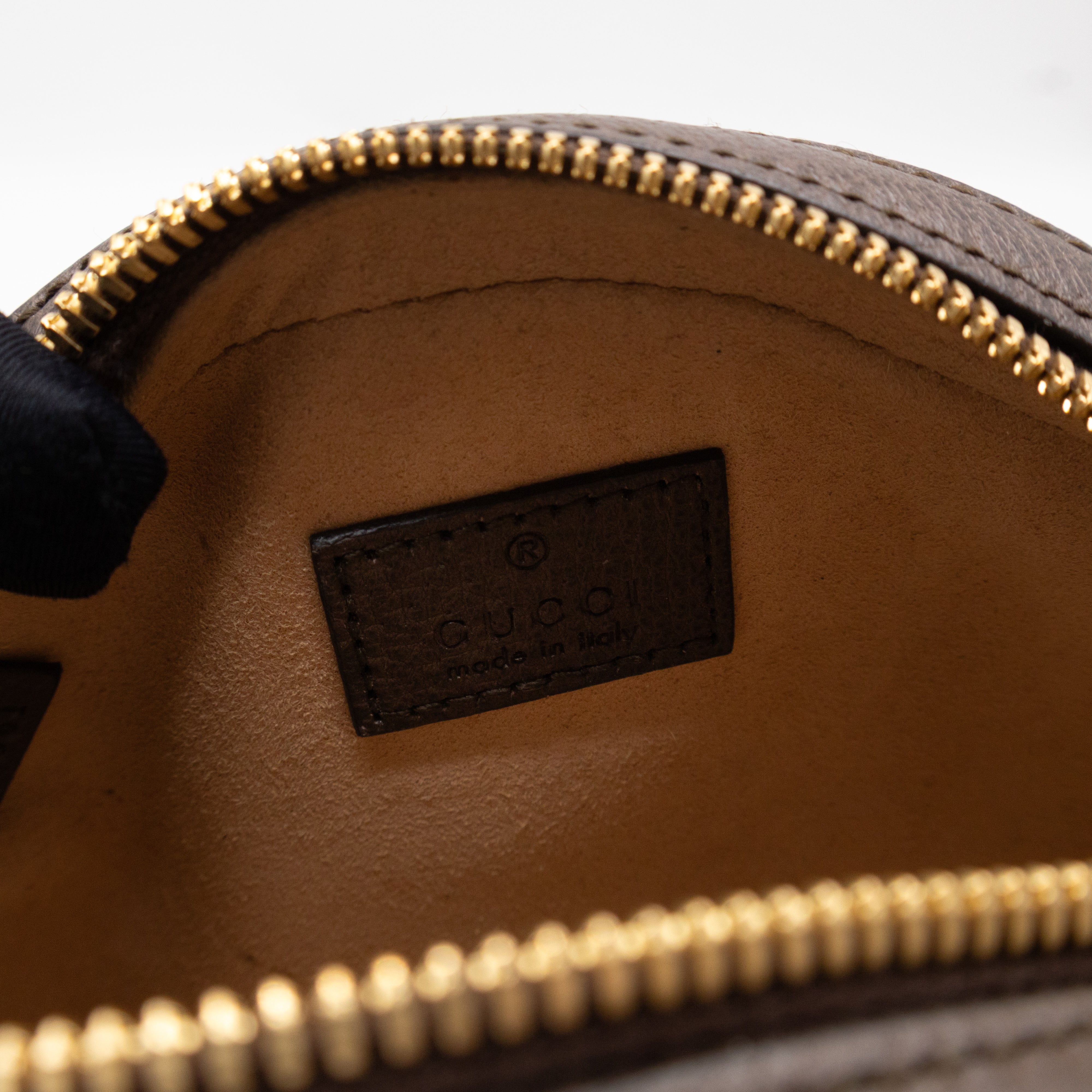 Ophidia Mini Round Shoulder Bag GG Supreme