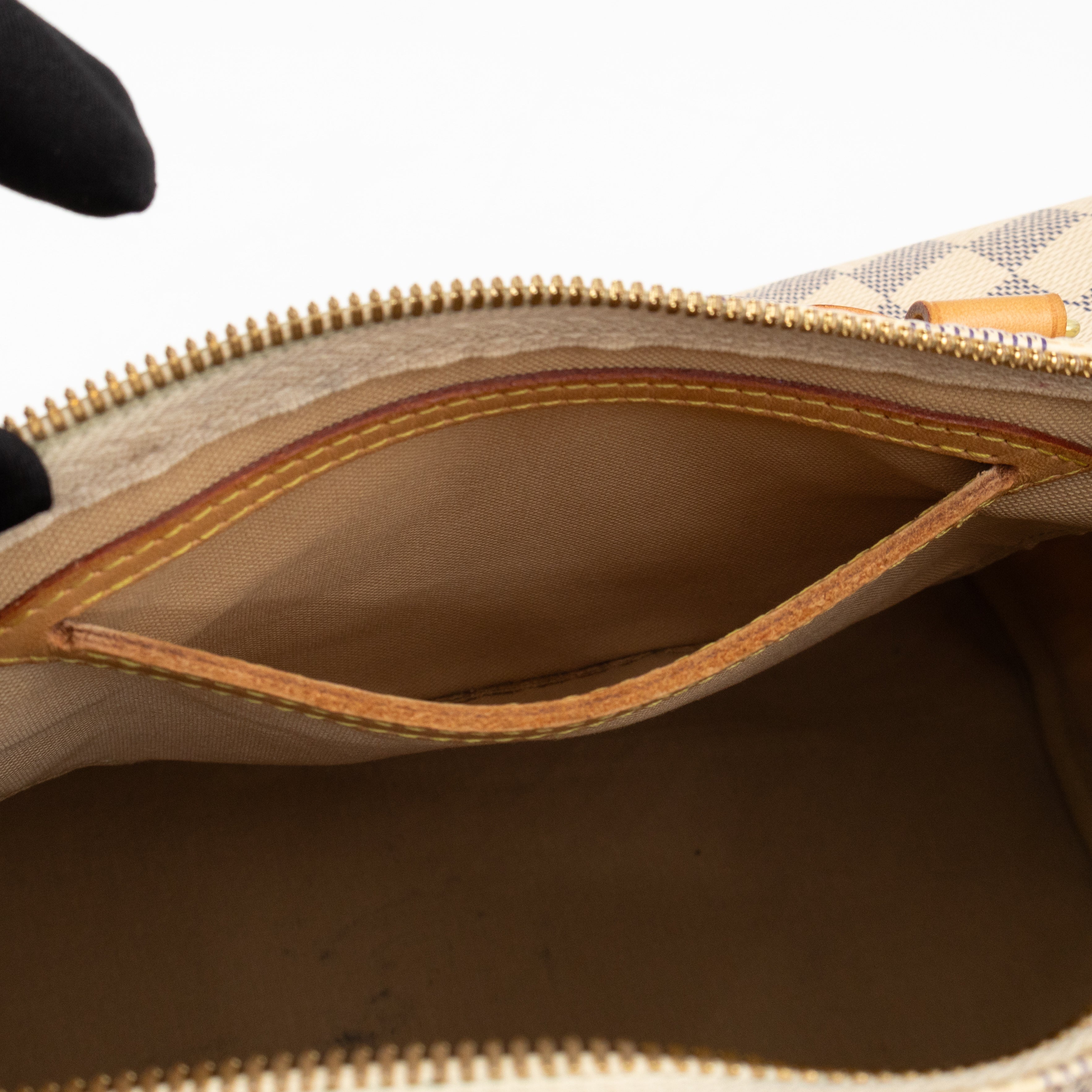 Speedy 30 Bandouliere Damier Azur