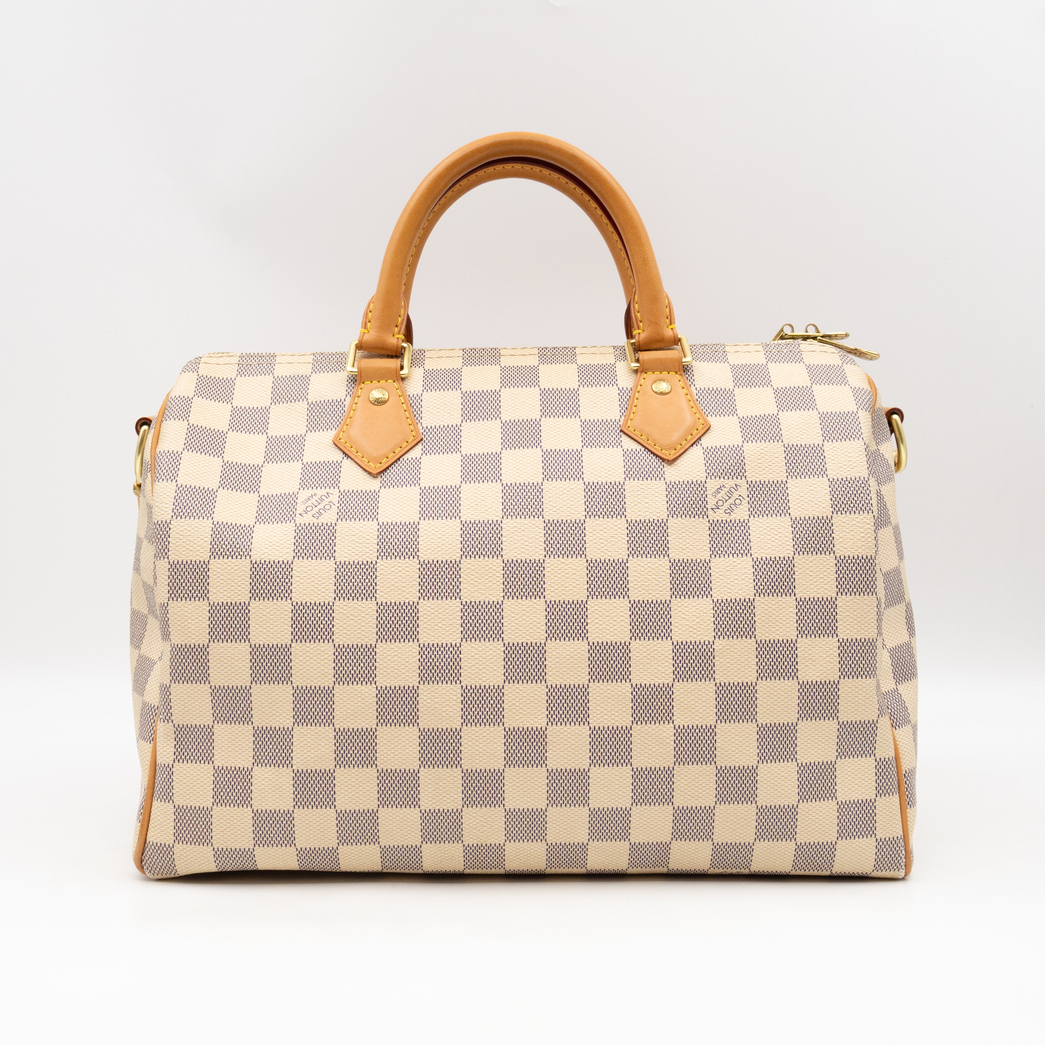 Speedy 30 Bandouliere Damier Azur