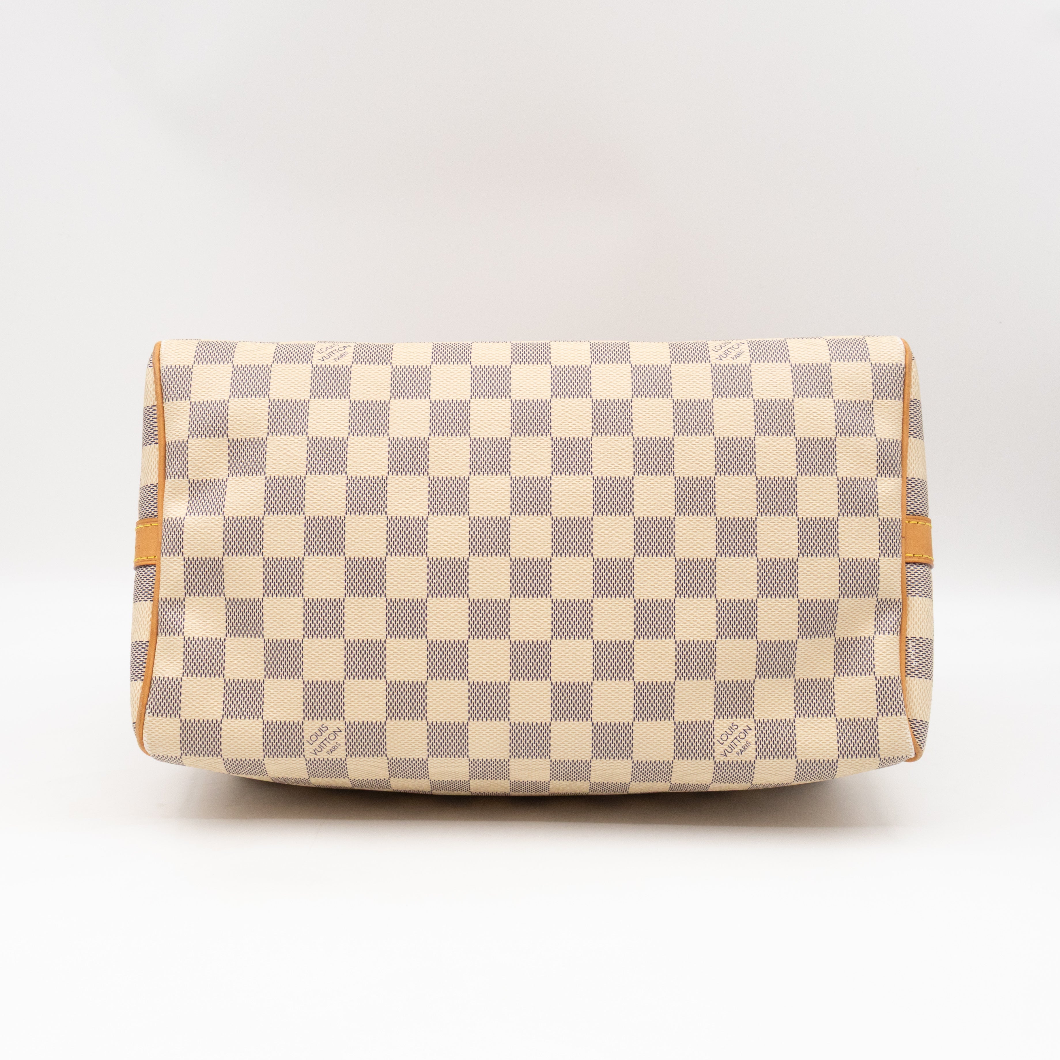 Speedy 30 Bandouliere Damier Azur