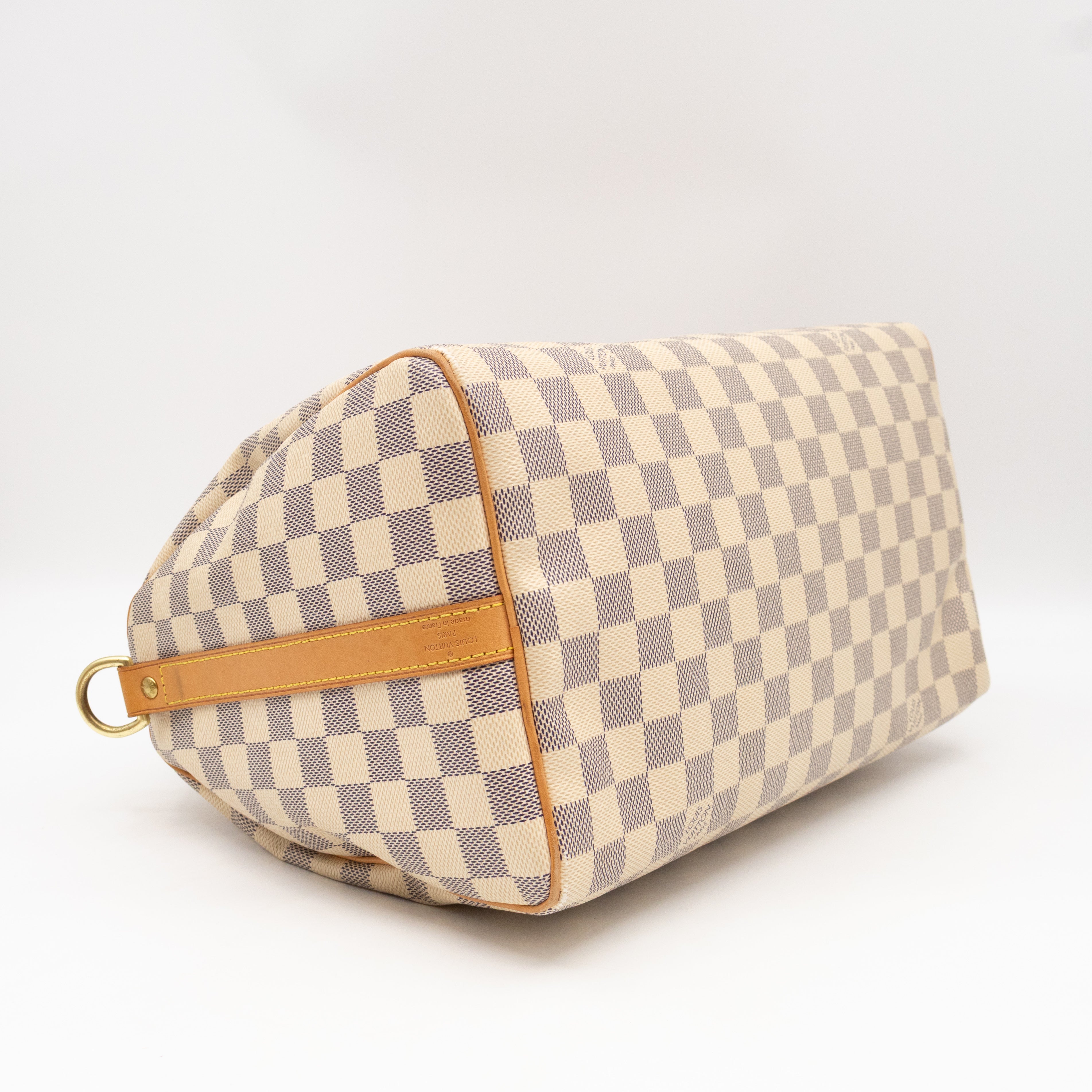 Speedy 30 Bandouliere Damier Azur