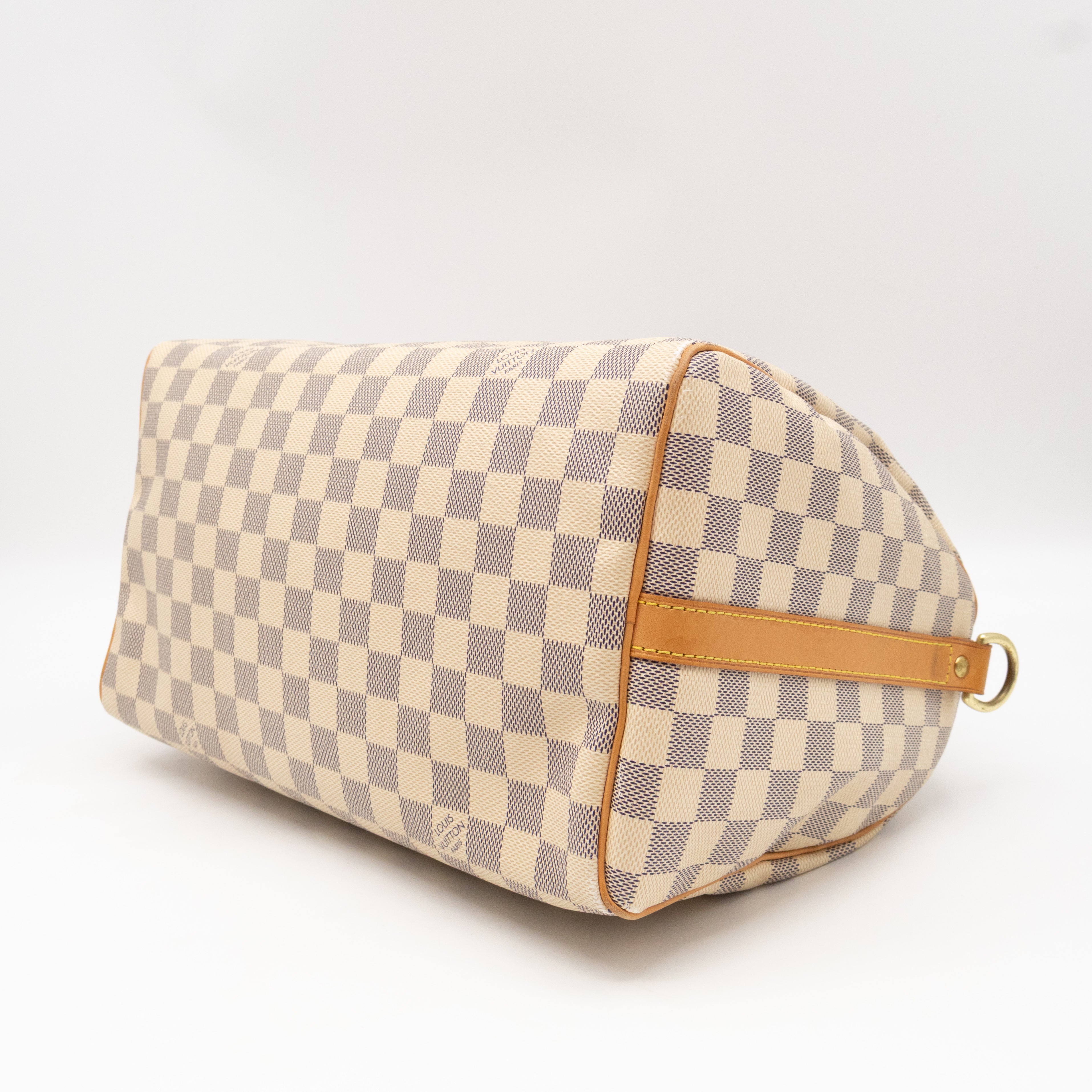 Speedy 30 Bandouliere Damier Azur