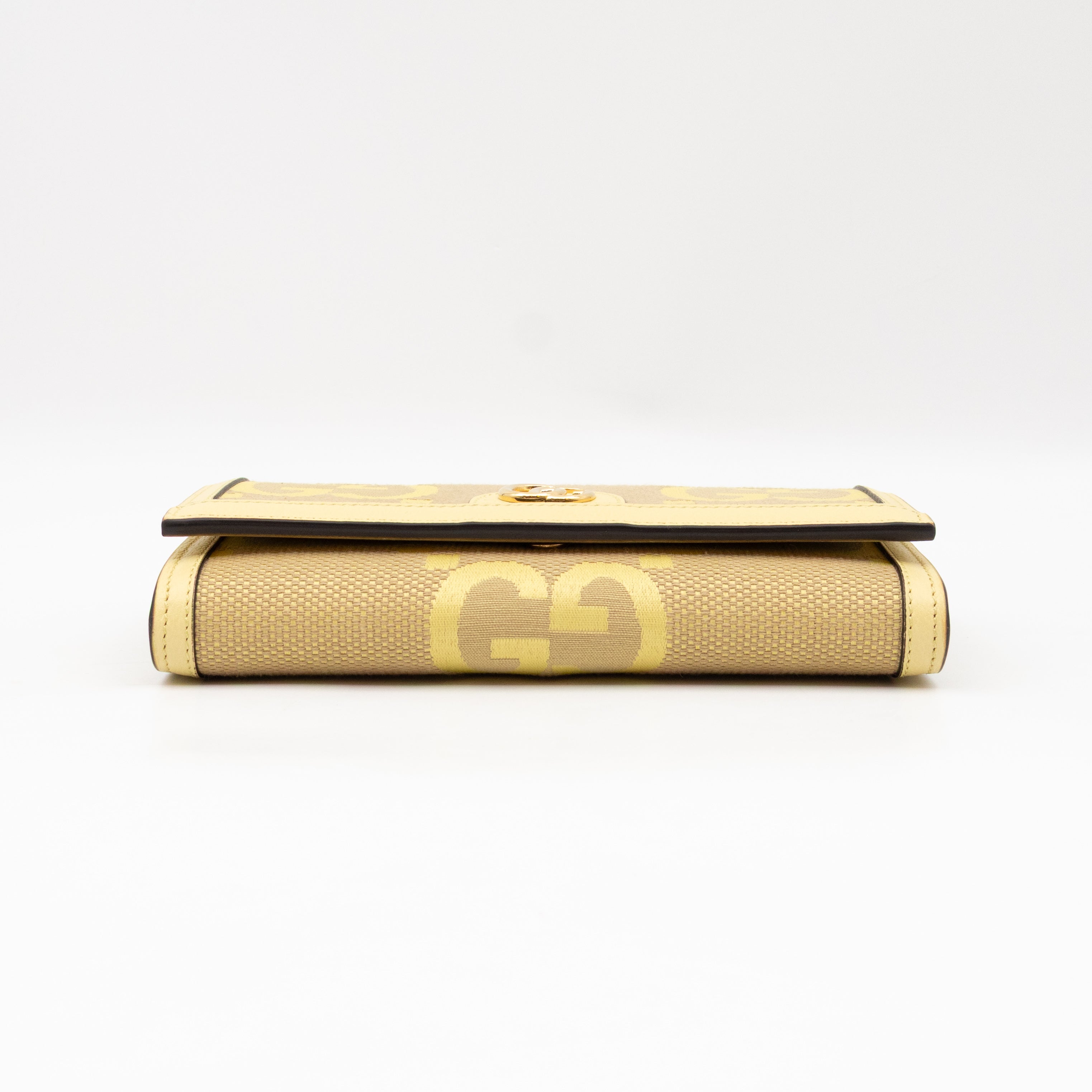 Ophidia Continental Wallet on Chain Yellow