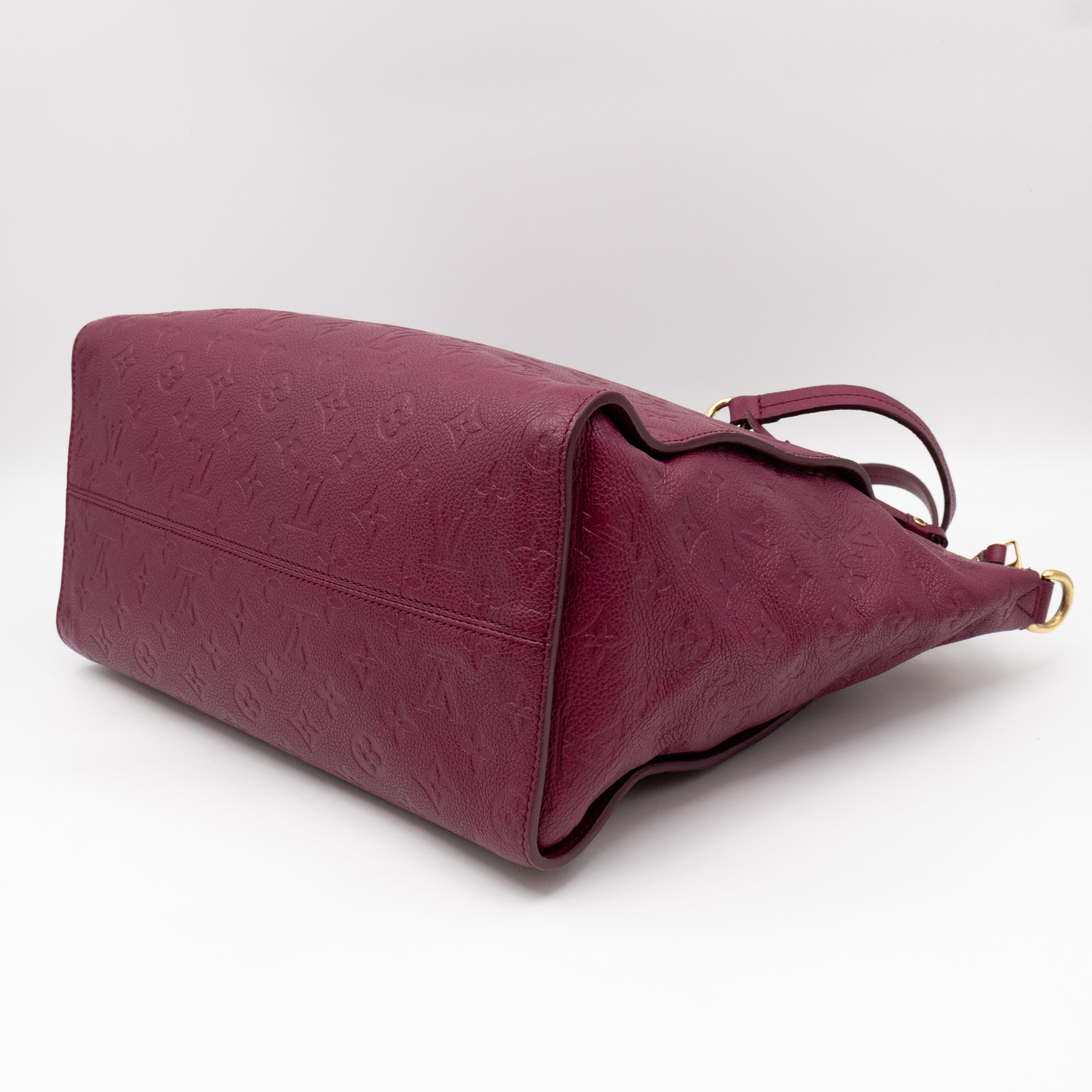 Lumineuse PM Monogram Empreinte Burgundy