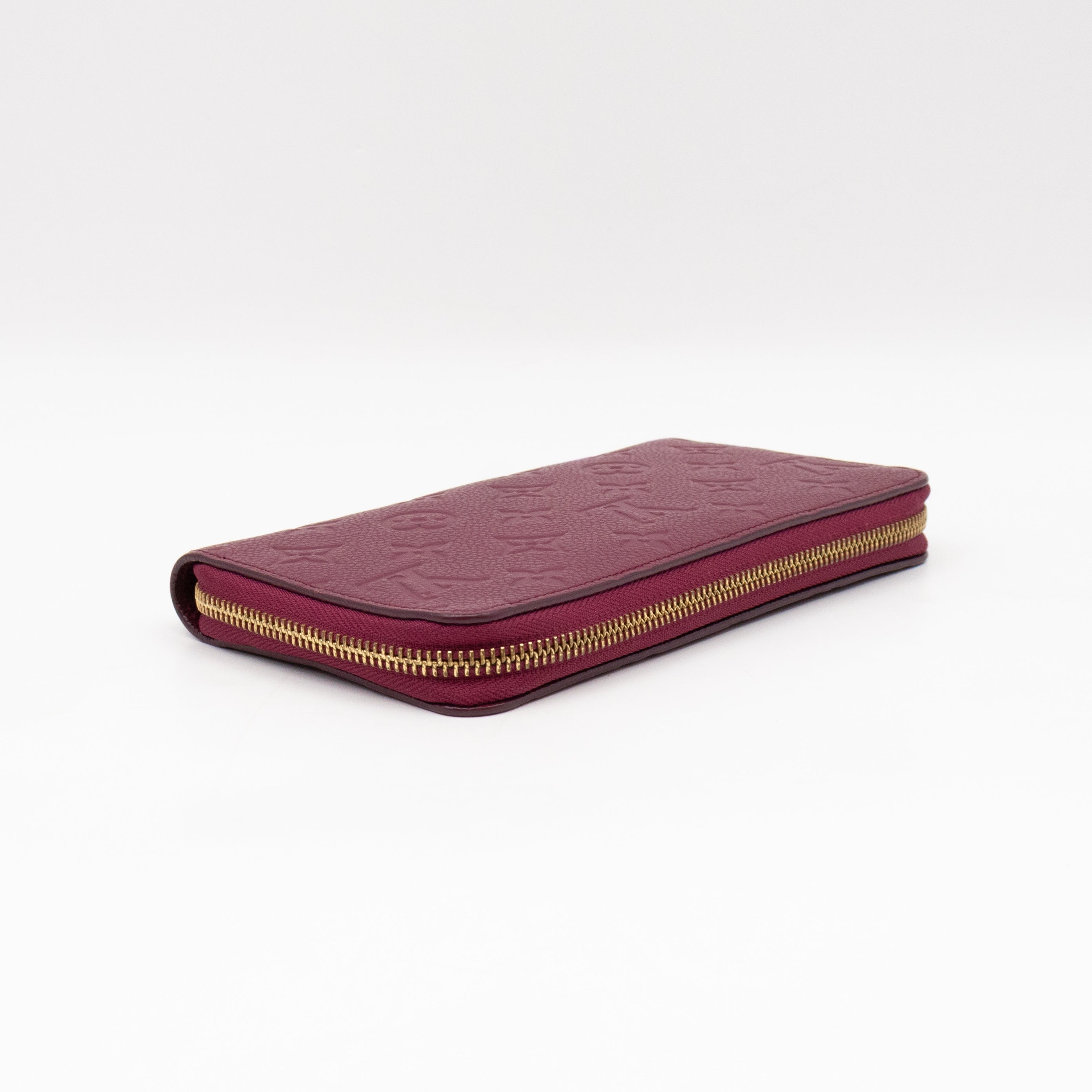 Zippy Organizer Wallet Monogram Empreinte Burgundy