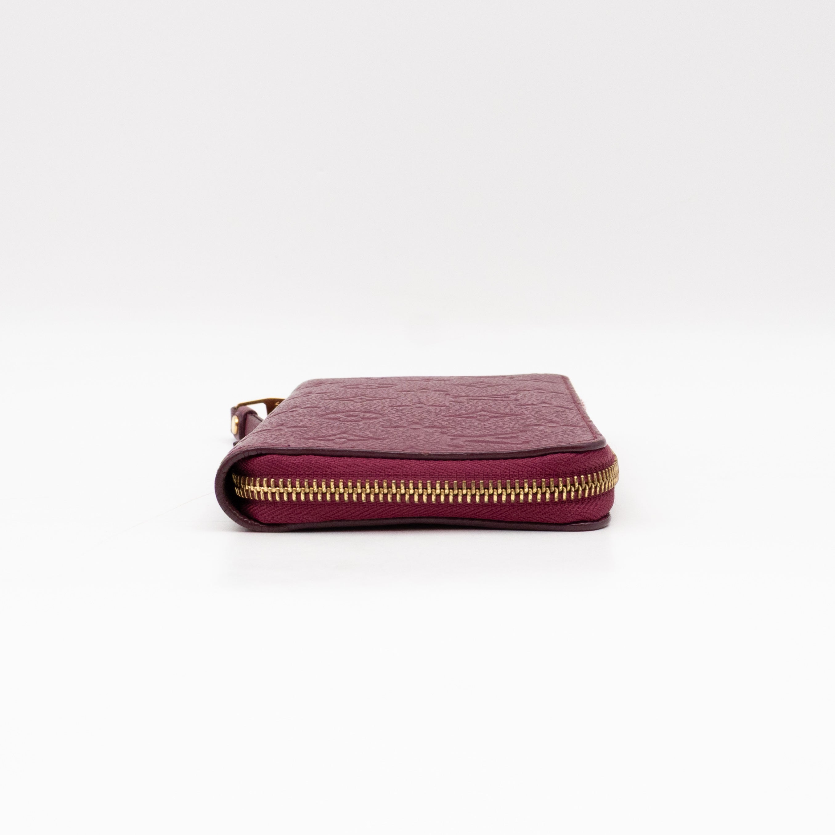Zippy Organizer Wallet Monogram Empreinte Burgundy