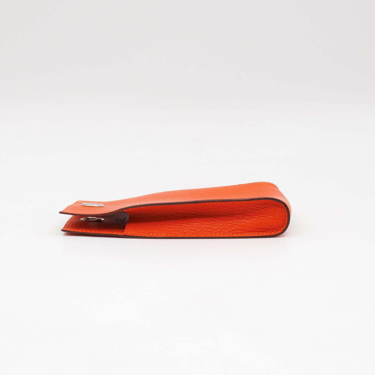 Planet Phone Case Orange Leather