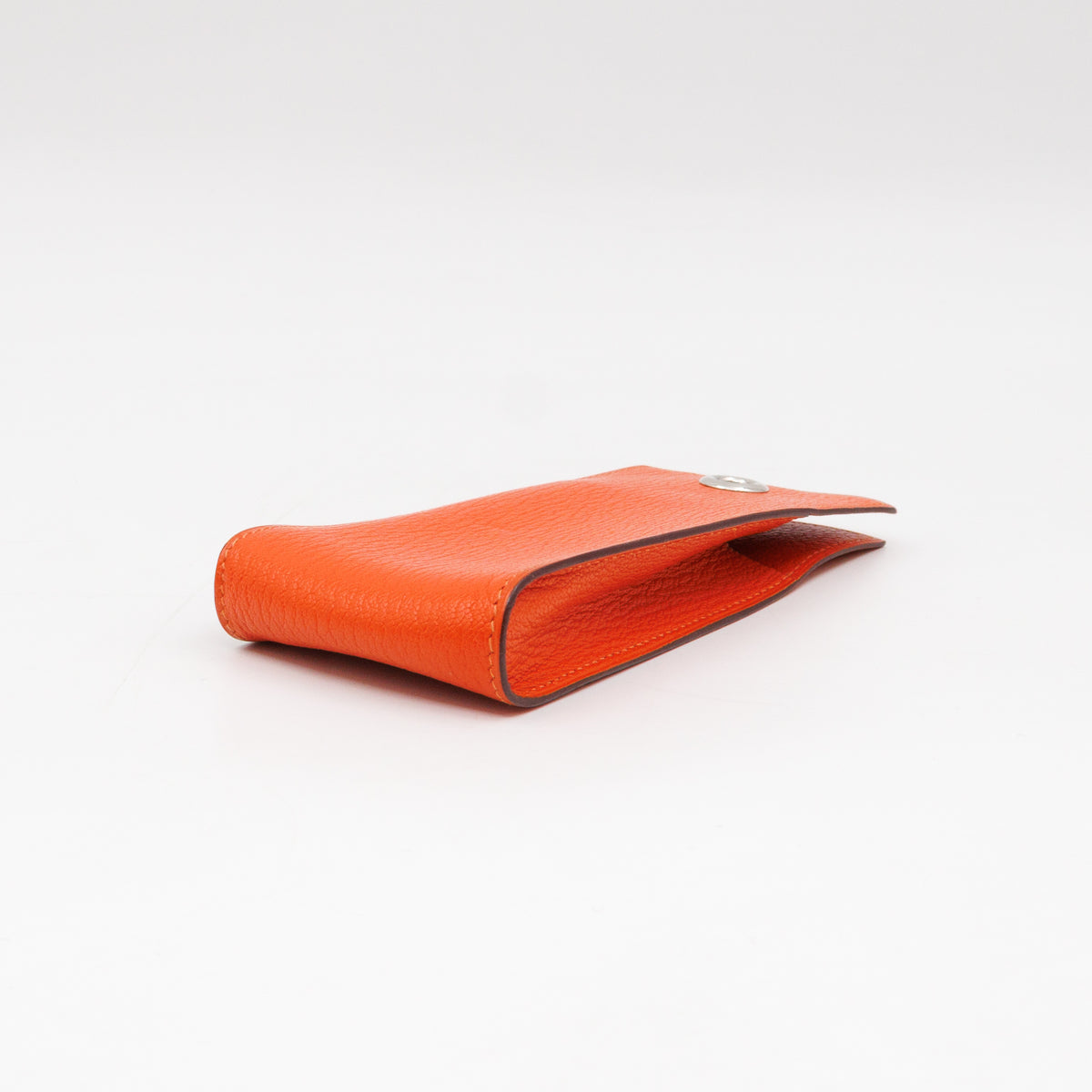 Planet Phone Case Orange Leather
