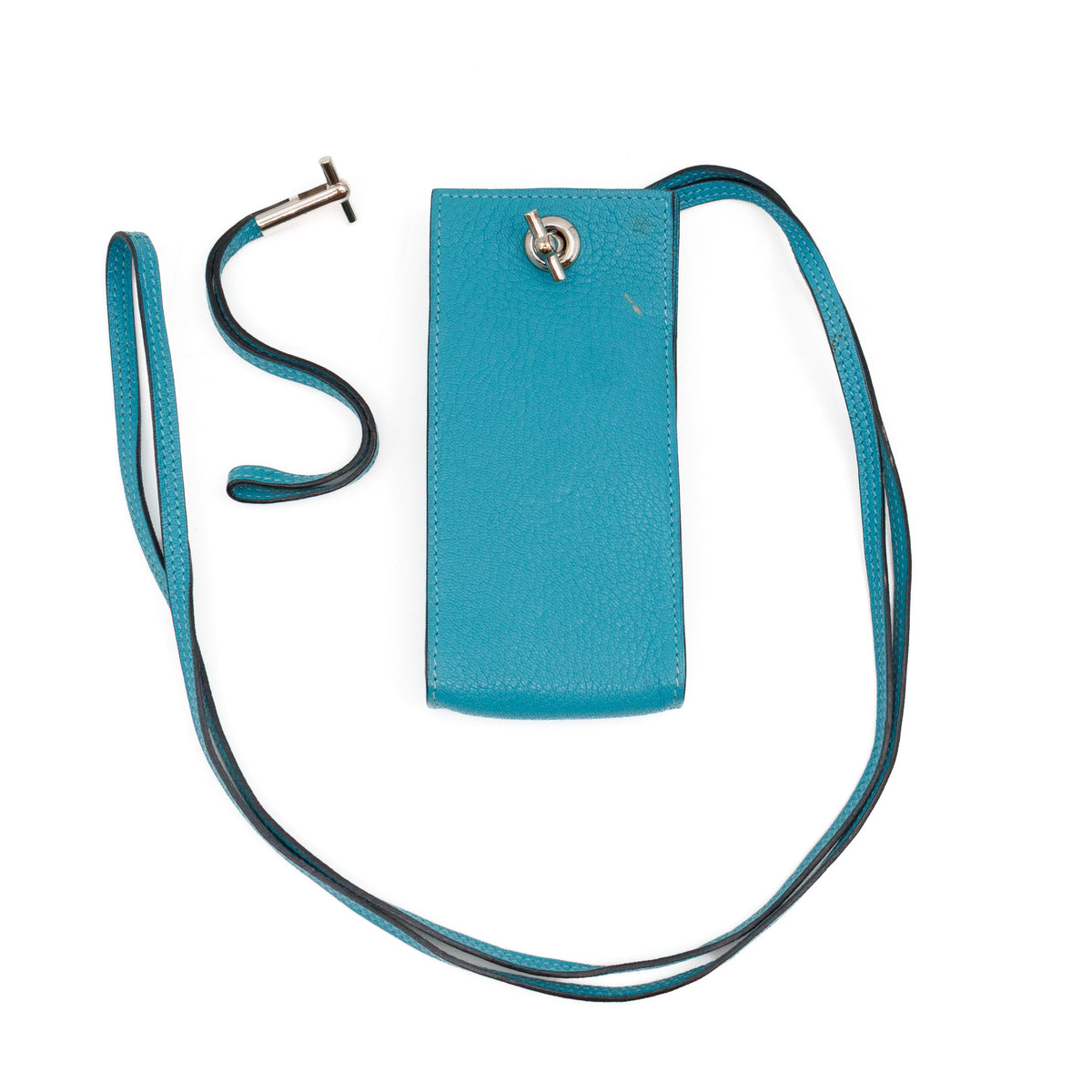 Planet Phone Case Blue Leather