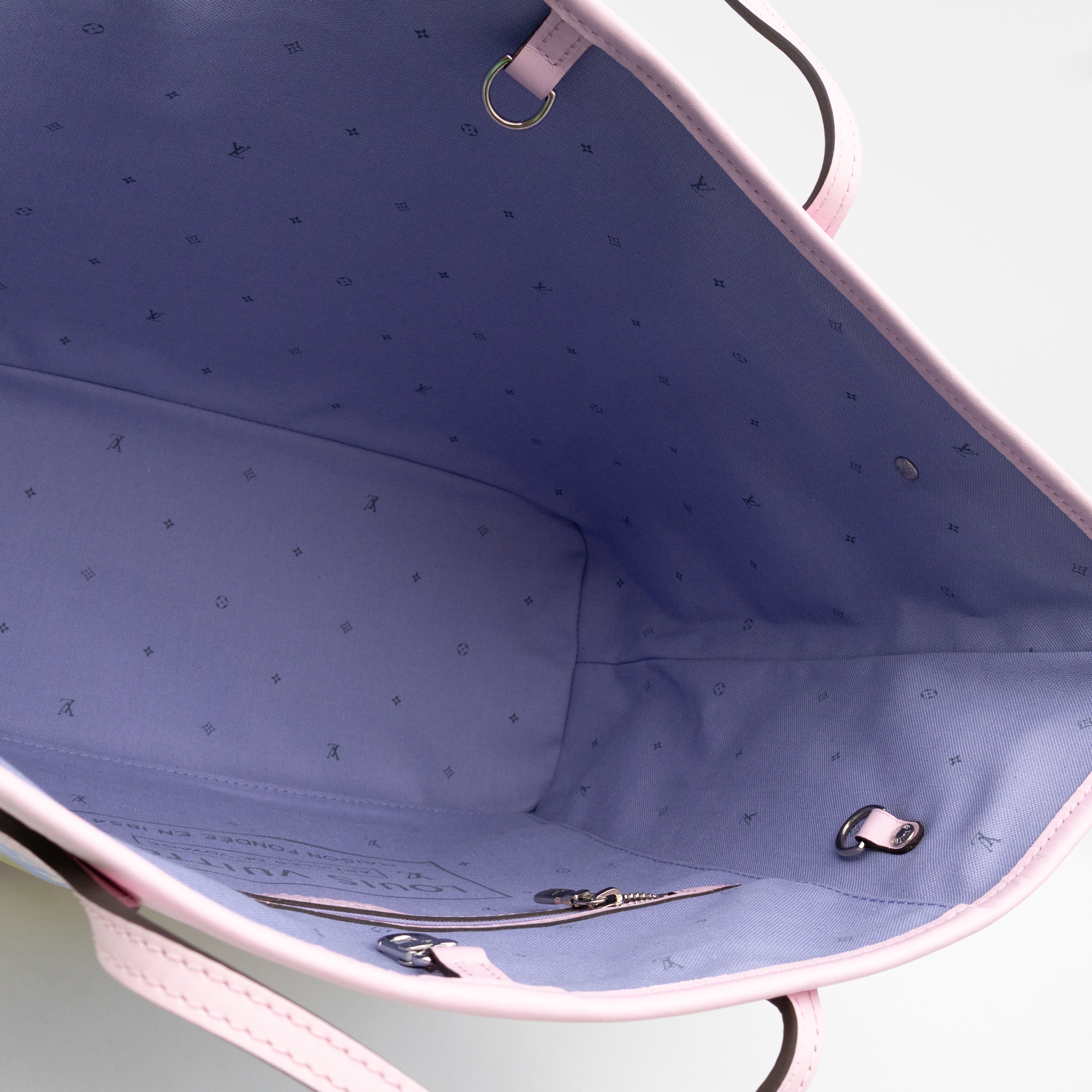 Neverfull MM with Pochette Escale Pastel