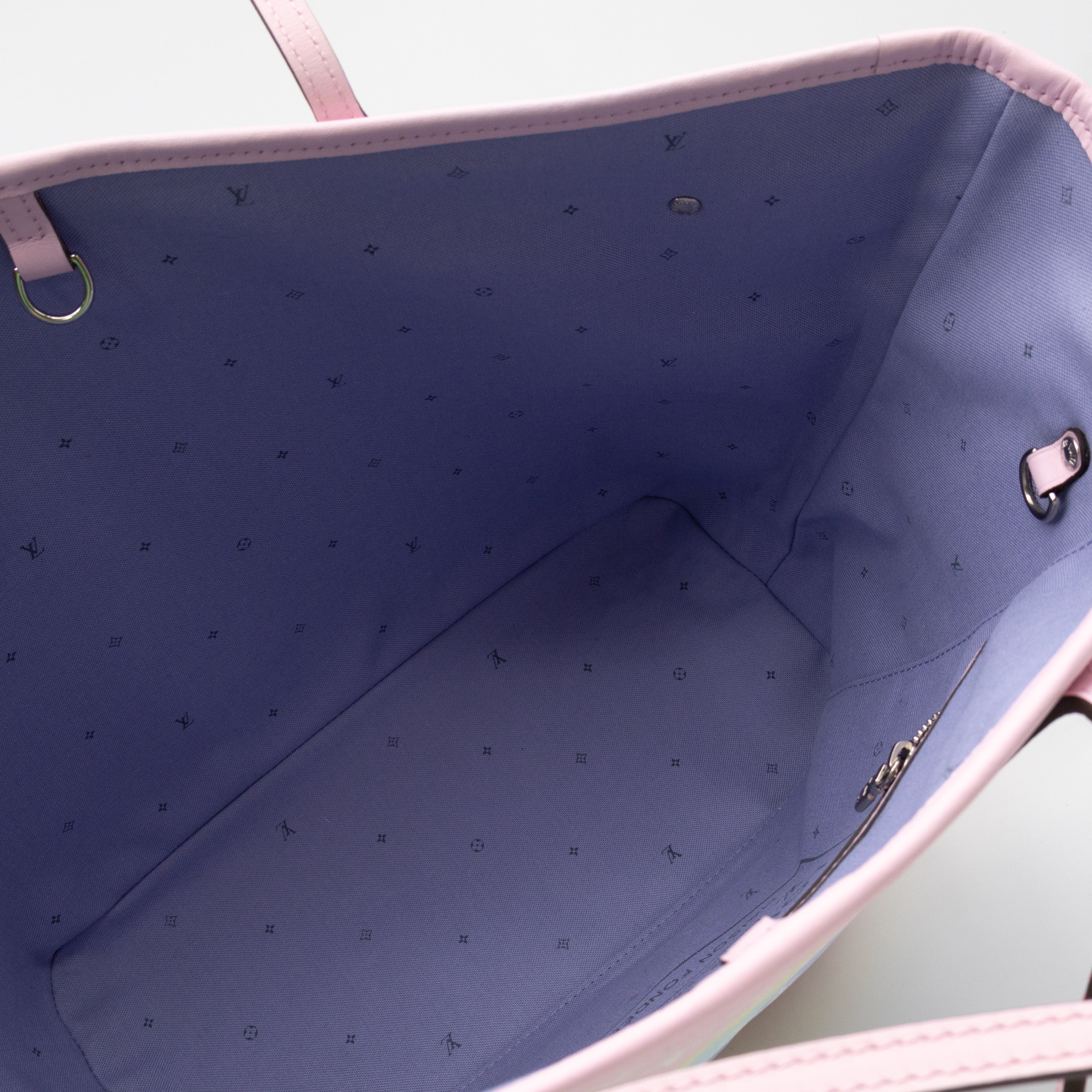 Neverfull MM with Pochette Escale Pastel