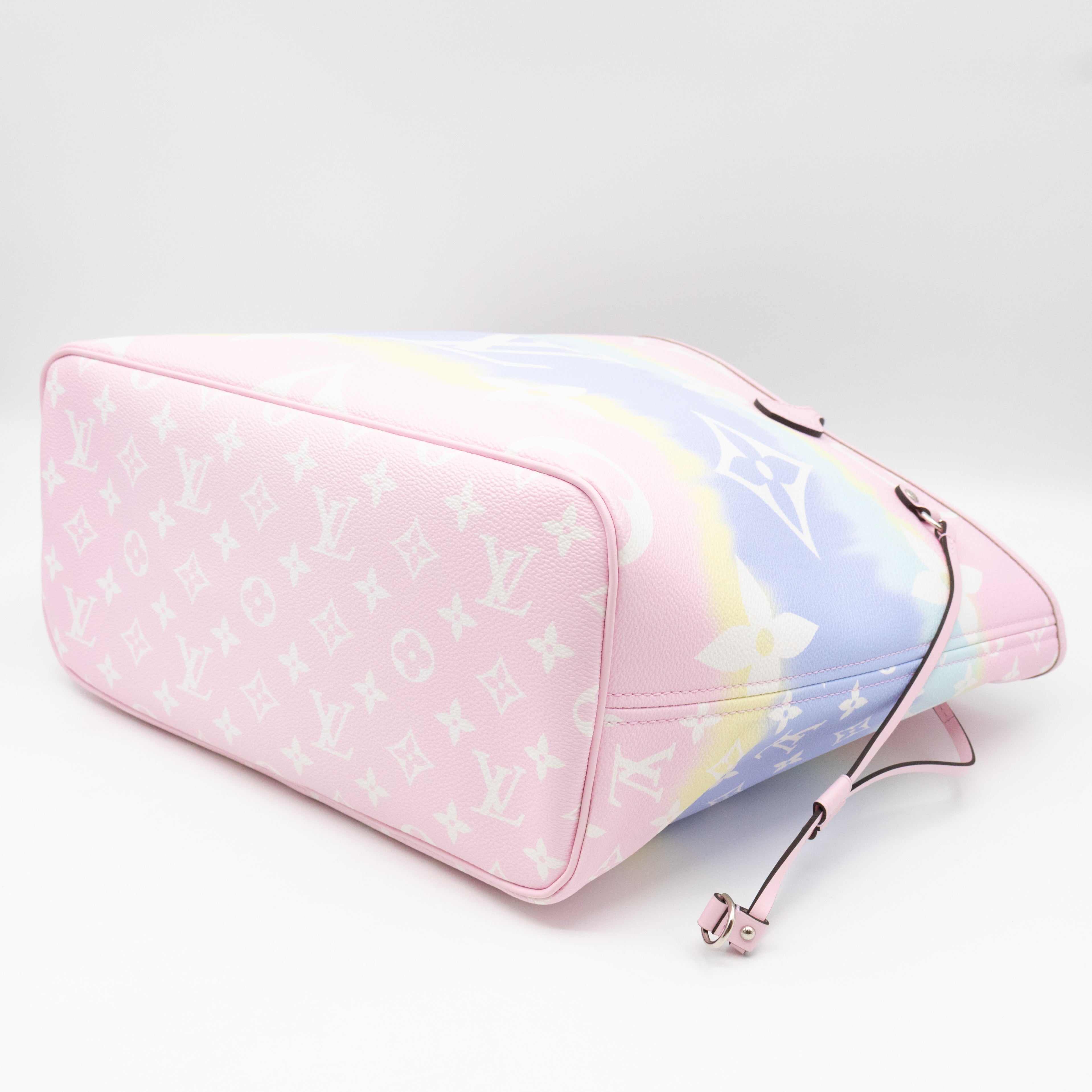 Neverfull MM with Pochette Escale Pastel