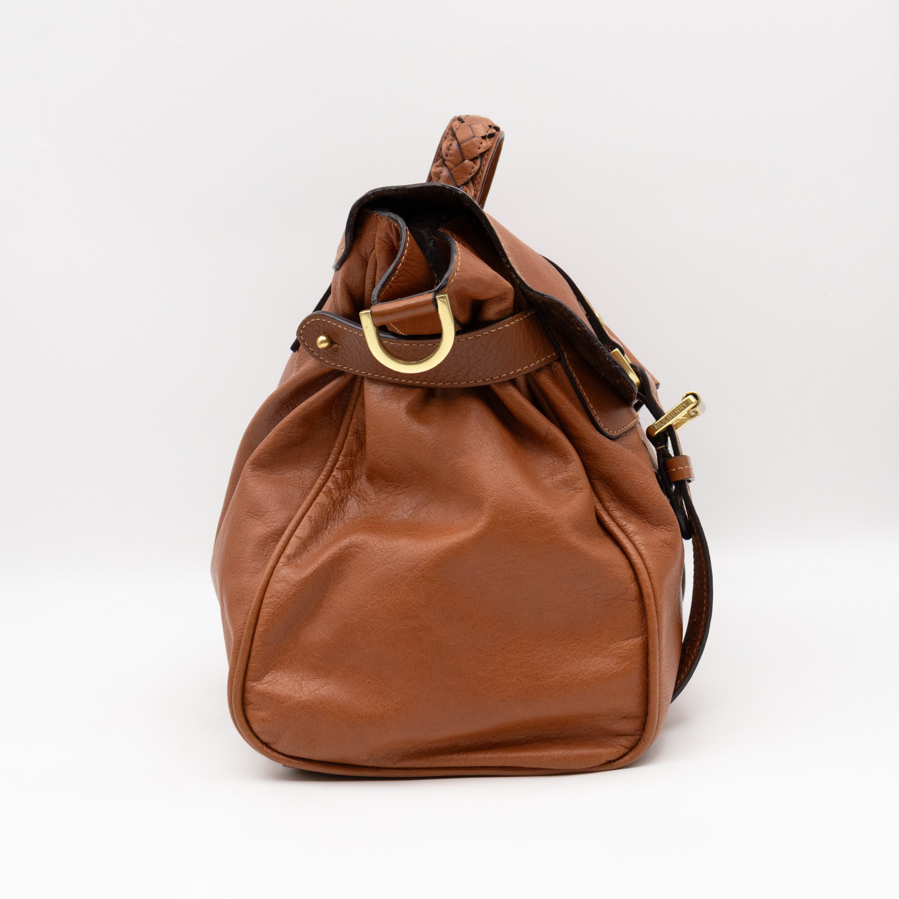 Alexa Oversized Oak Leather