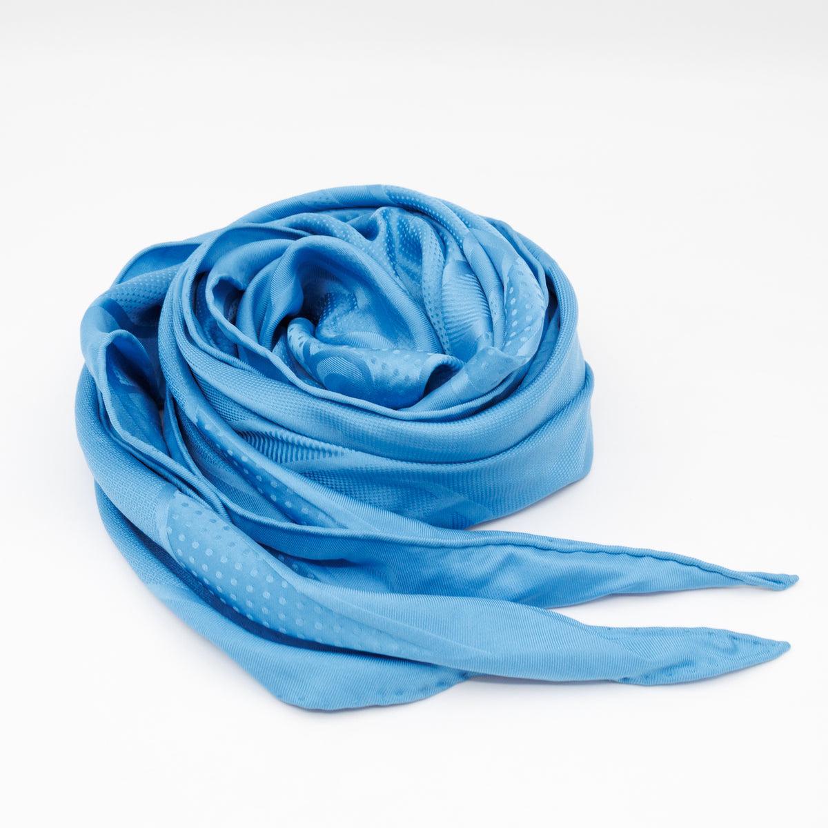 Losange Silk Scarf Blue