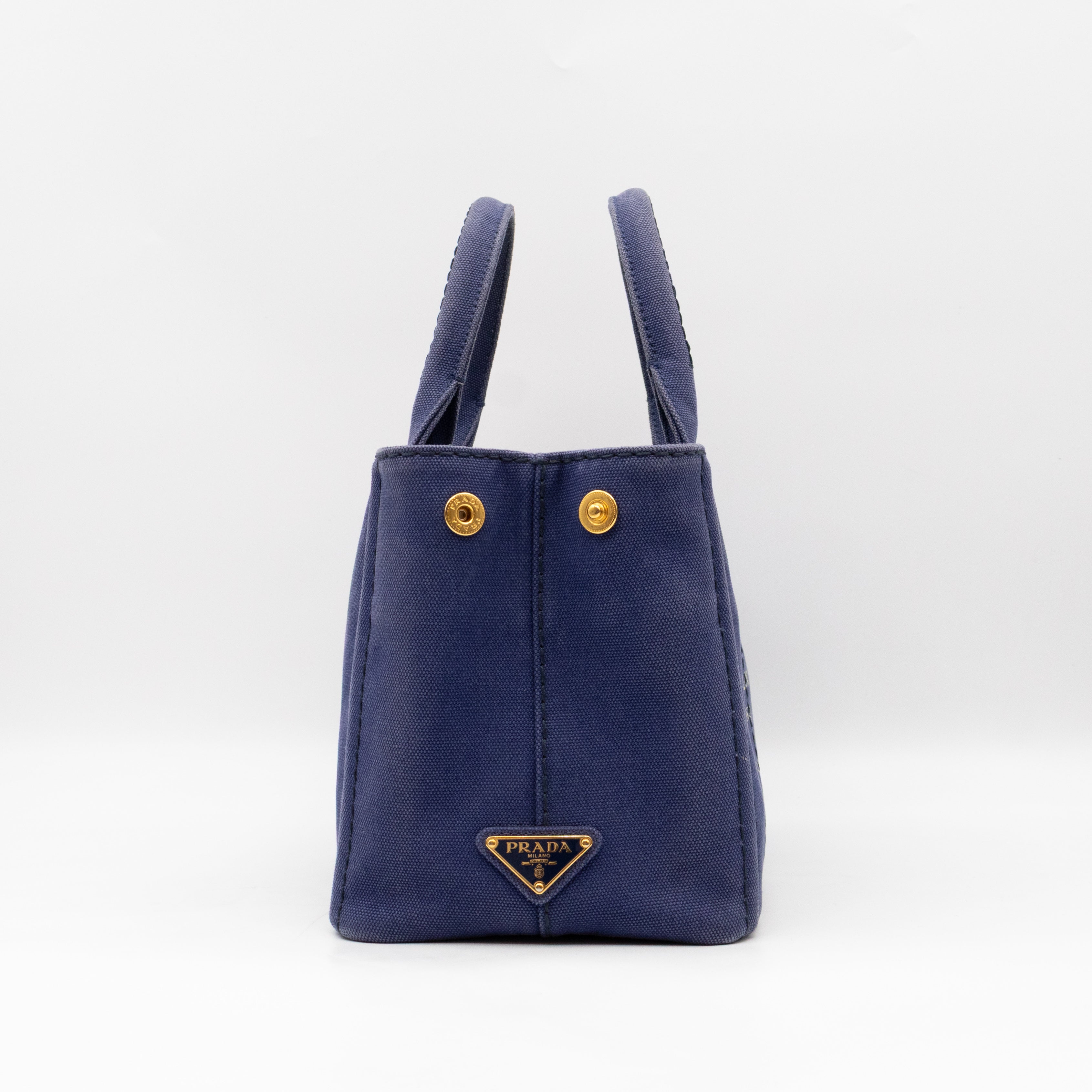 Canapa Tote Bag Blue Jacquard