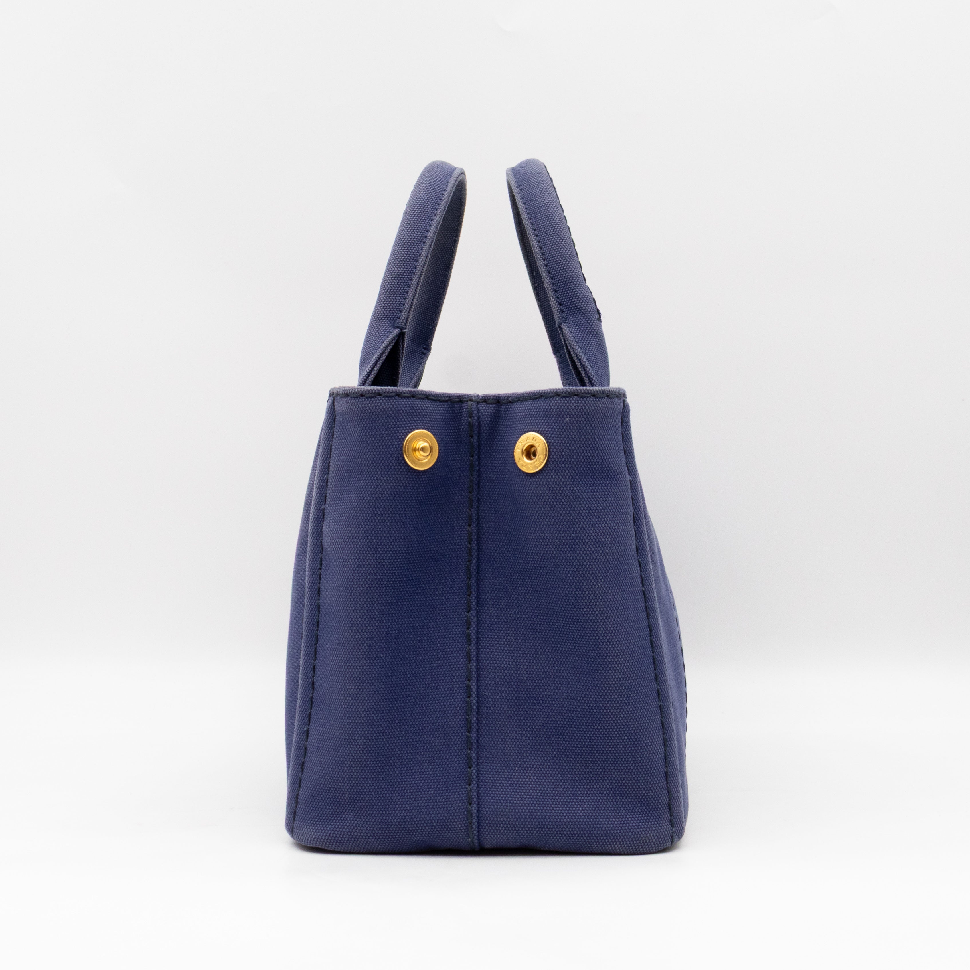 Canapa Tote Bag Blue Jacquard