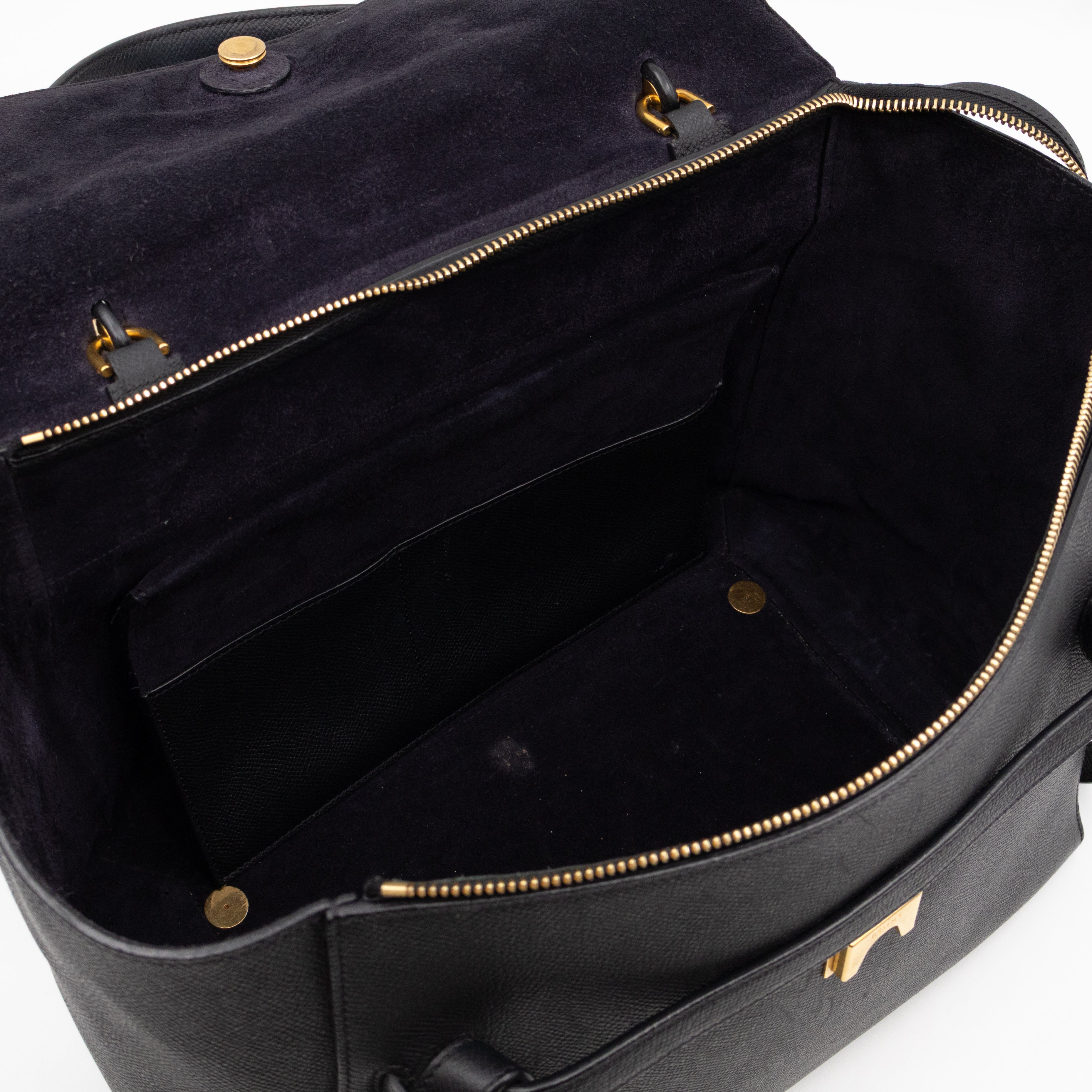 Small Belt Bag Black Leather