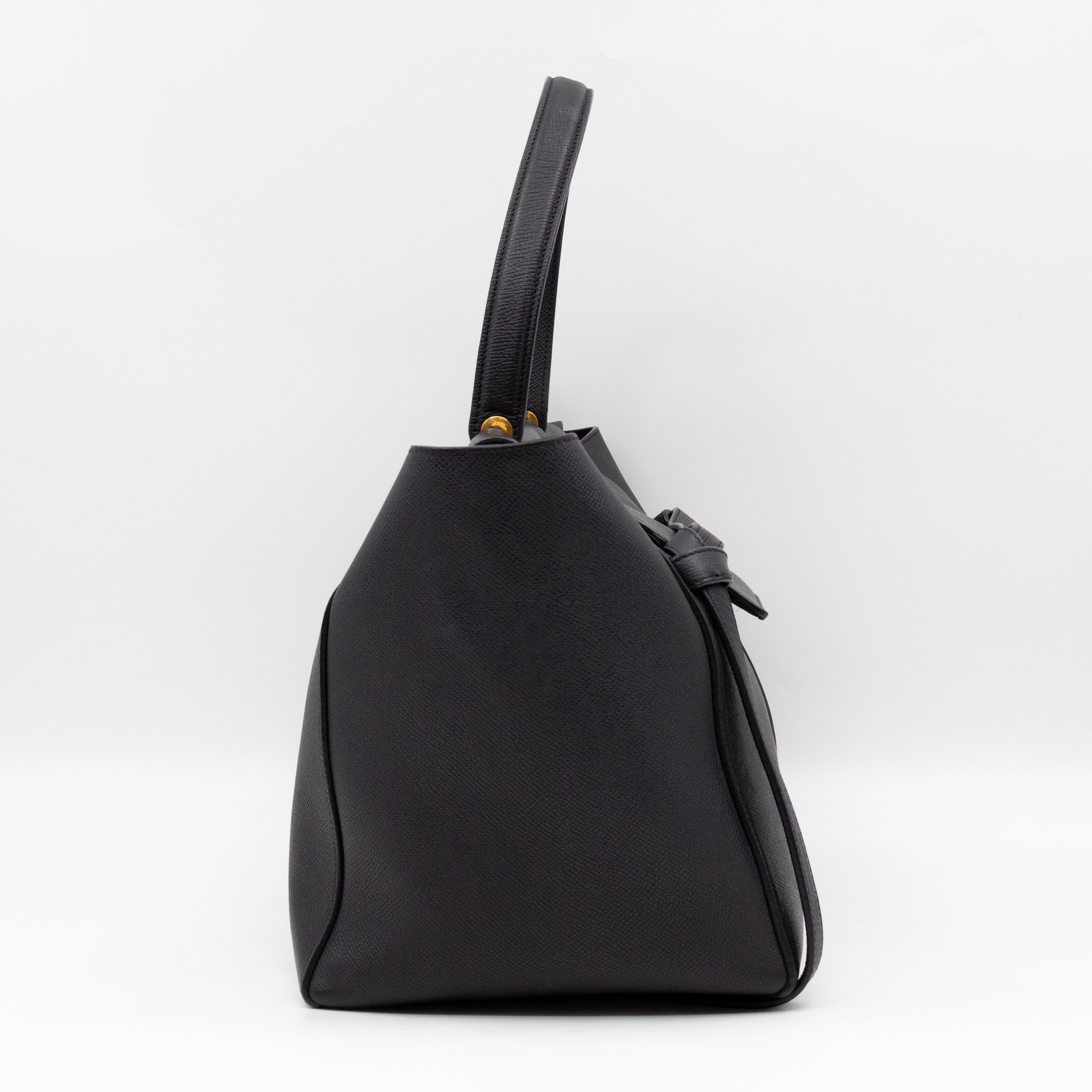 Small Belt Bag Black Leather