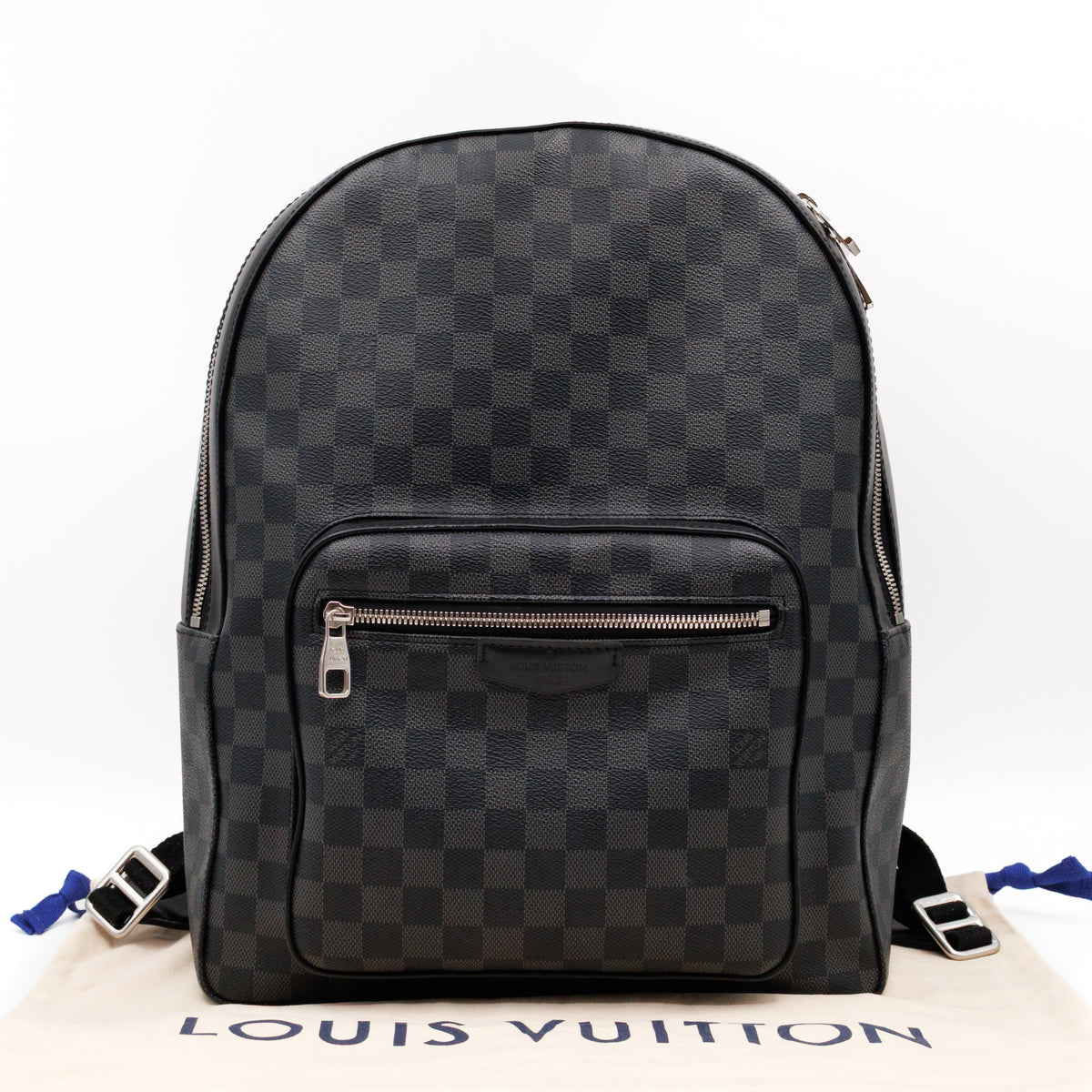 Josh Backpack Damier Graphite