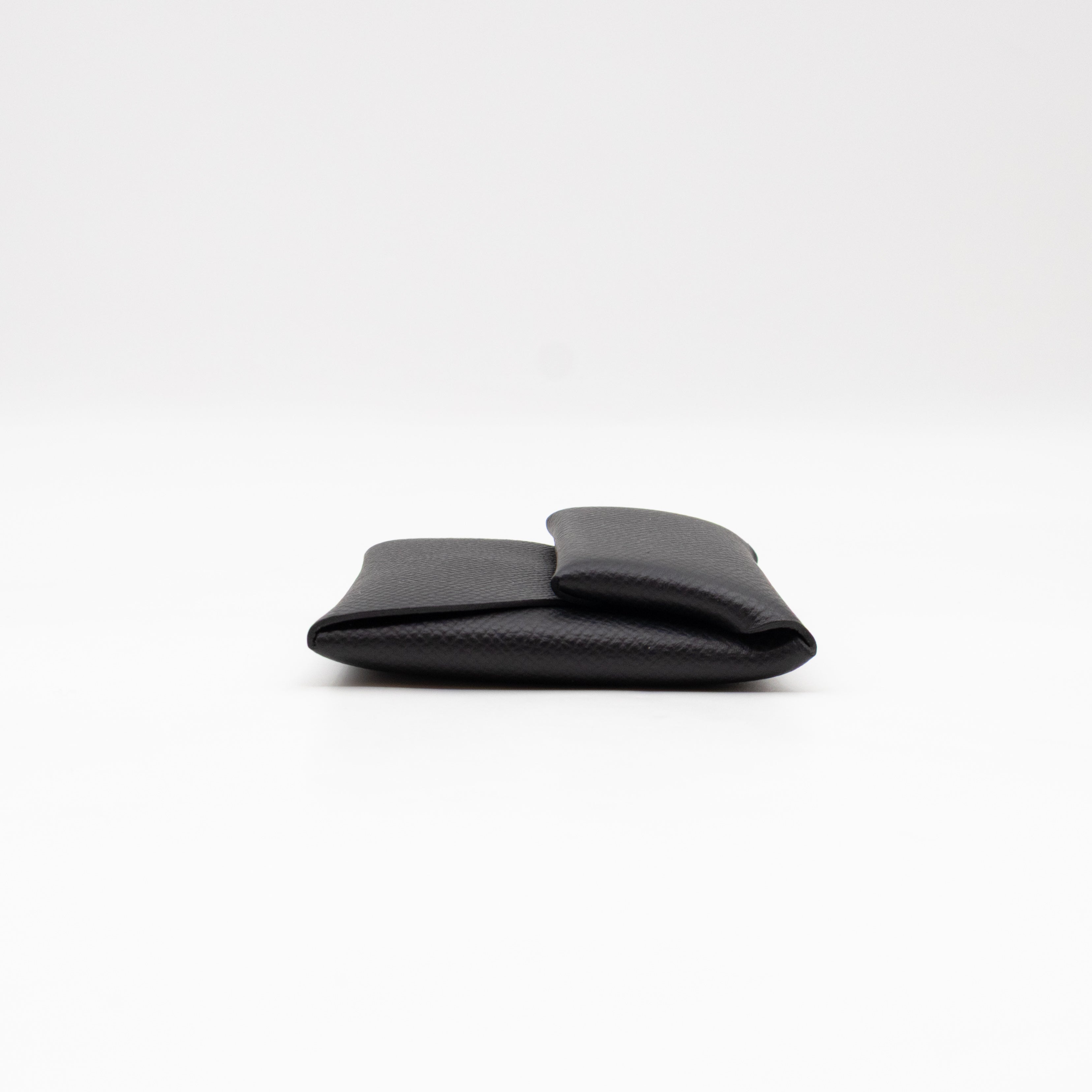 Bastia Coin Purse Black Epsom Leather