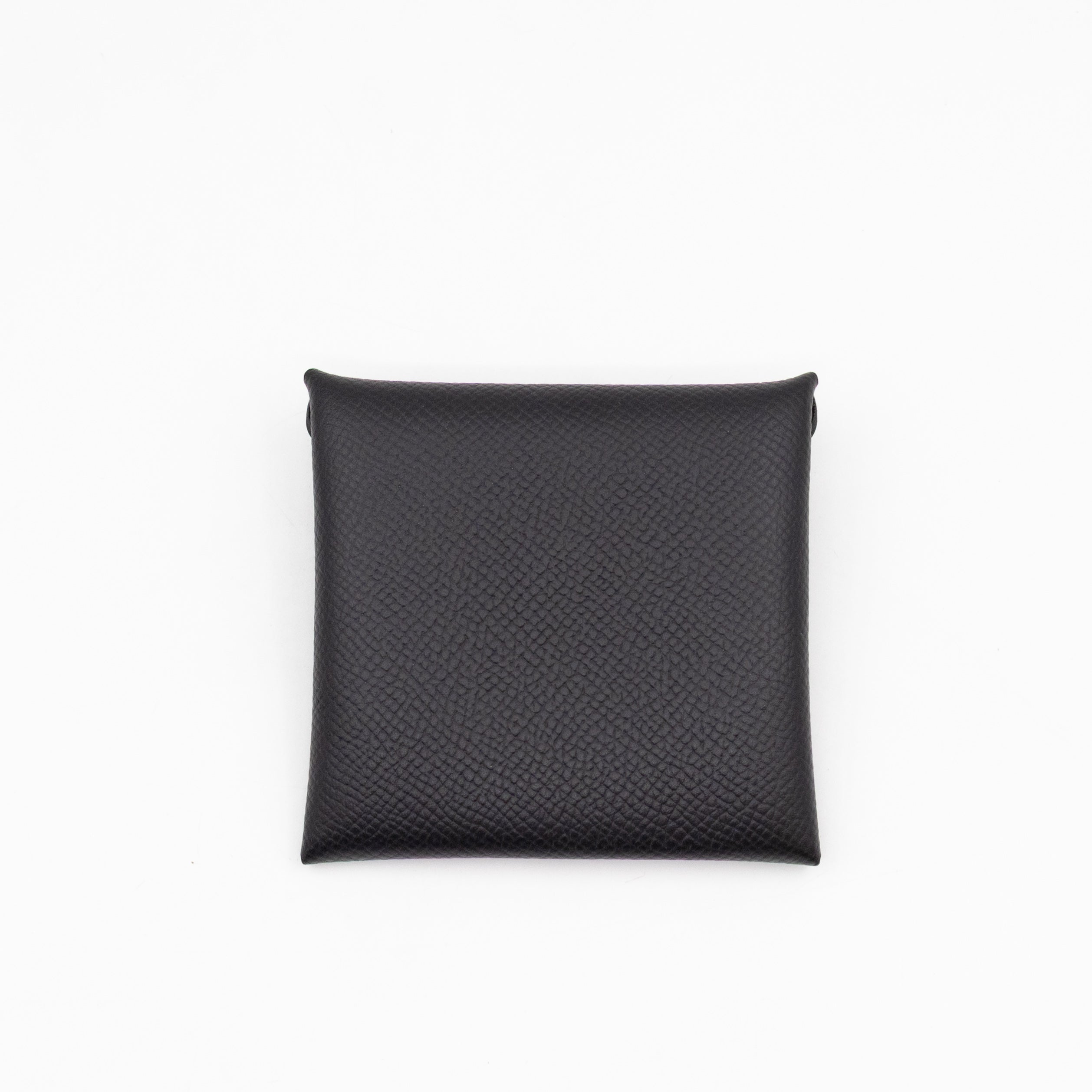 Bastia Coin Purse Black Epsom Leather