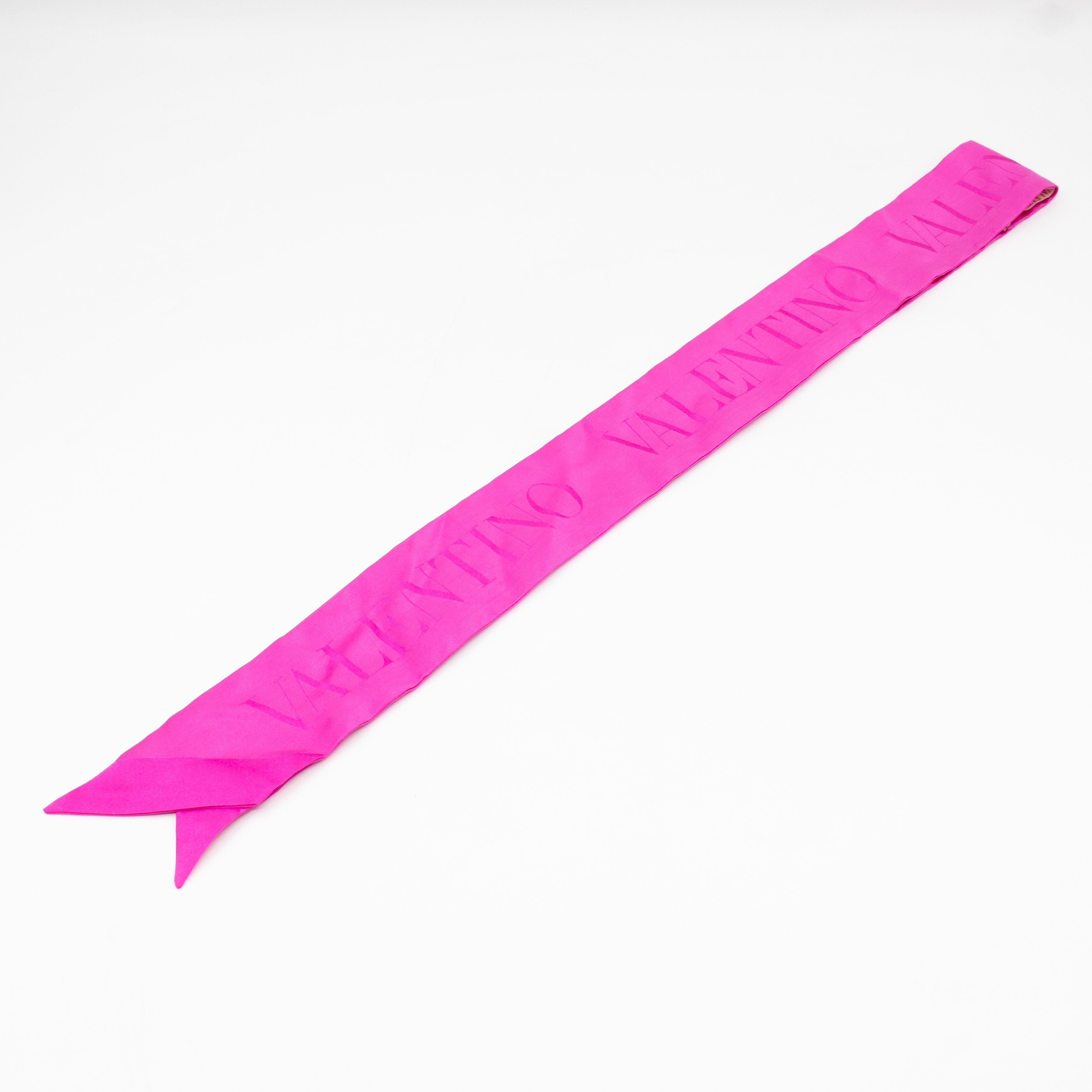 Bandeau Logo Pink Silk