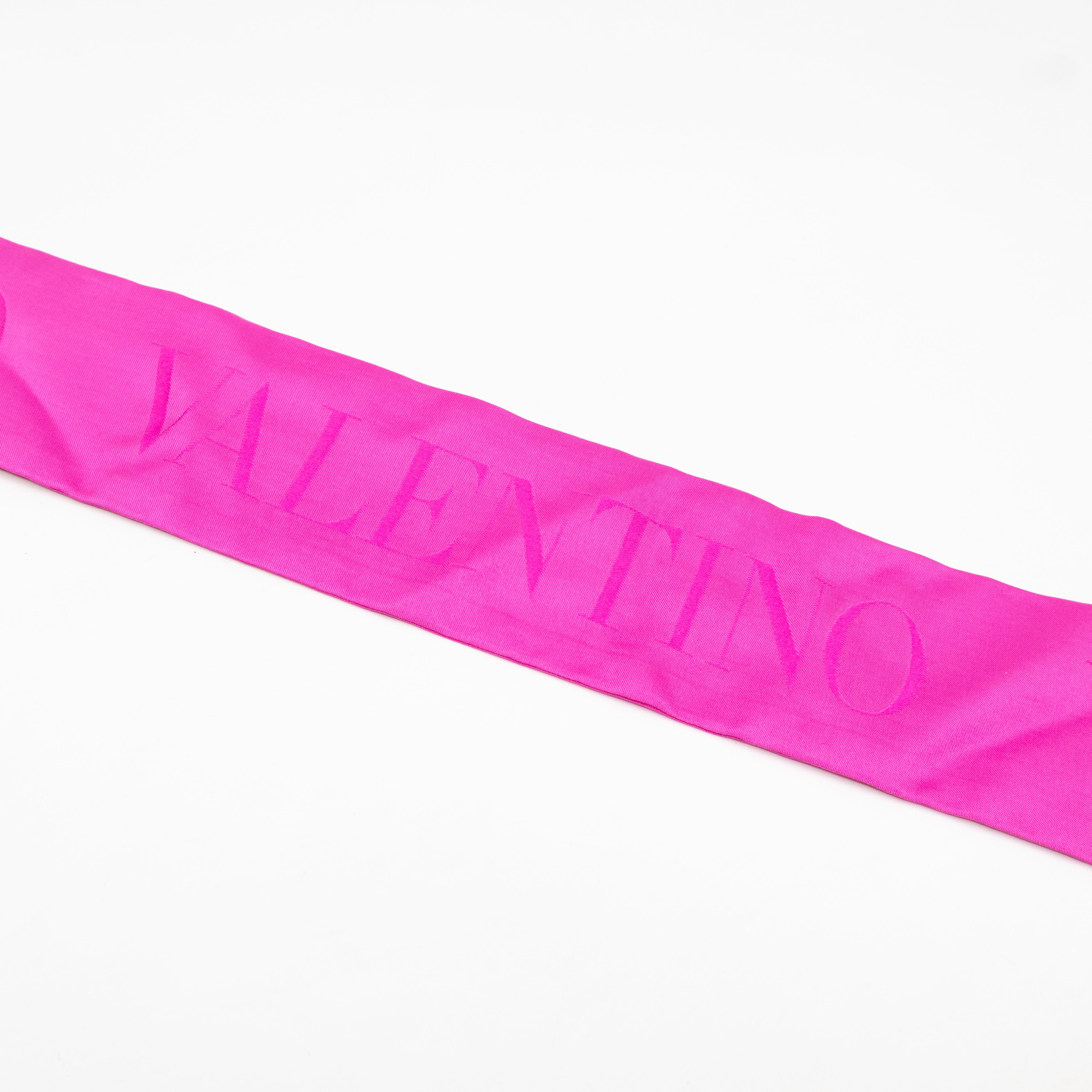Bandeau Logo Pink Silk
