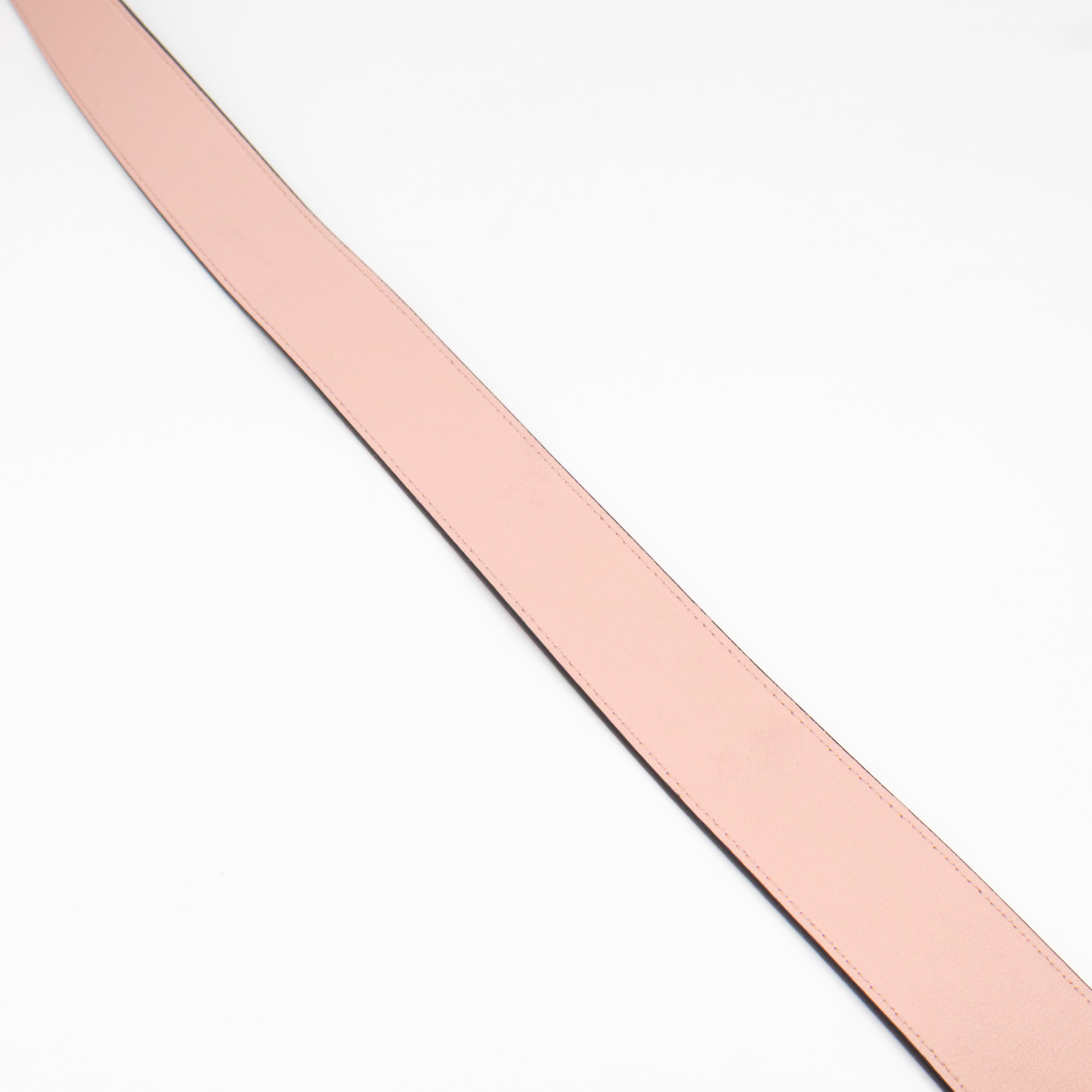 Bandoulière Monogram Rose Ballerine Shoulder Strap