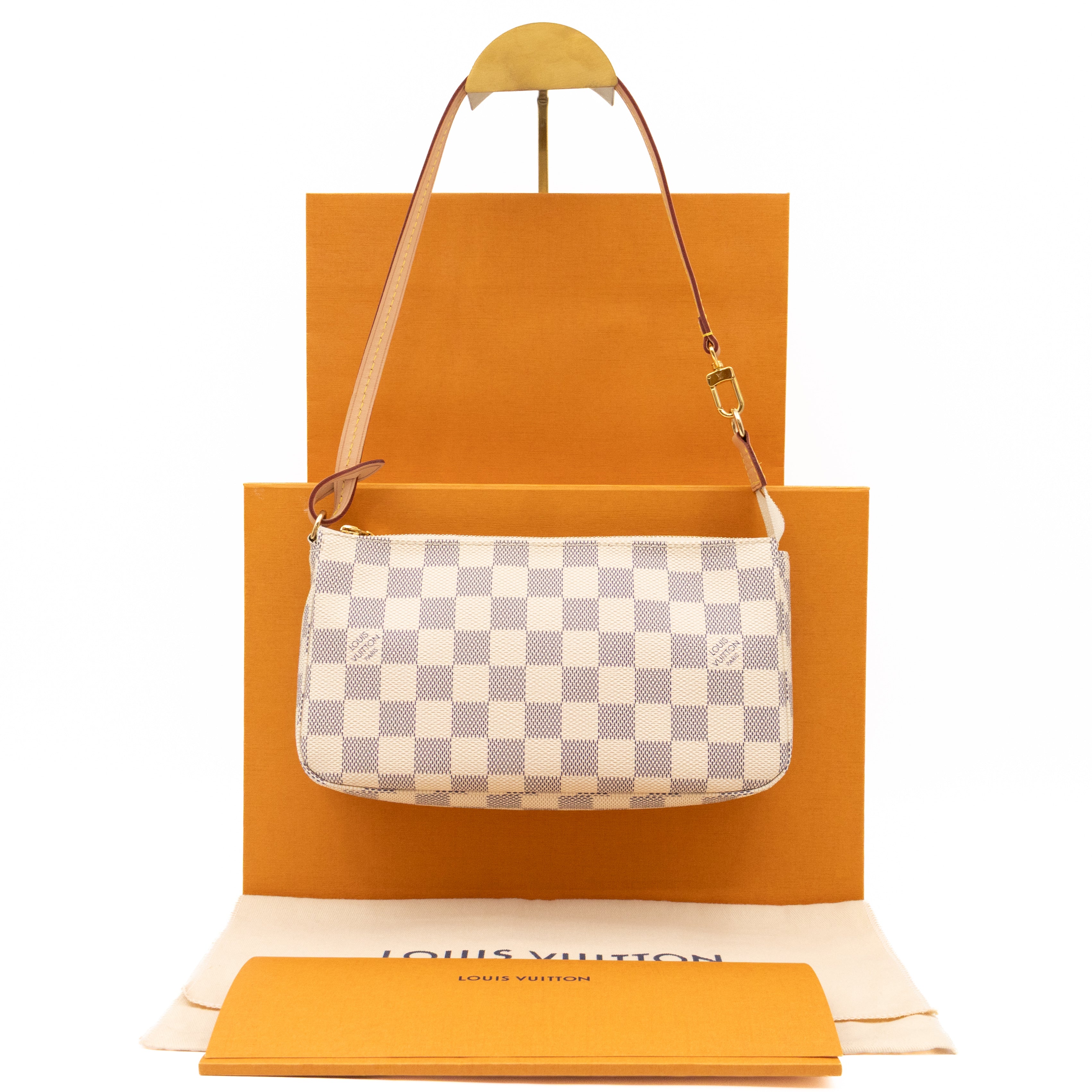 Pochette Accessoires Damier Azur