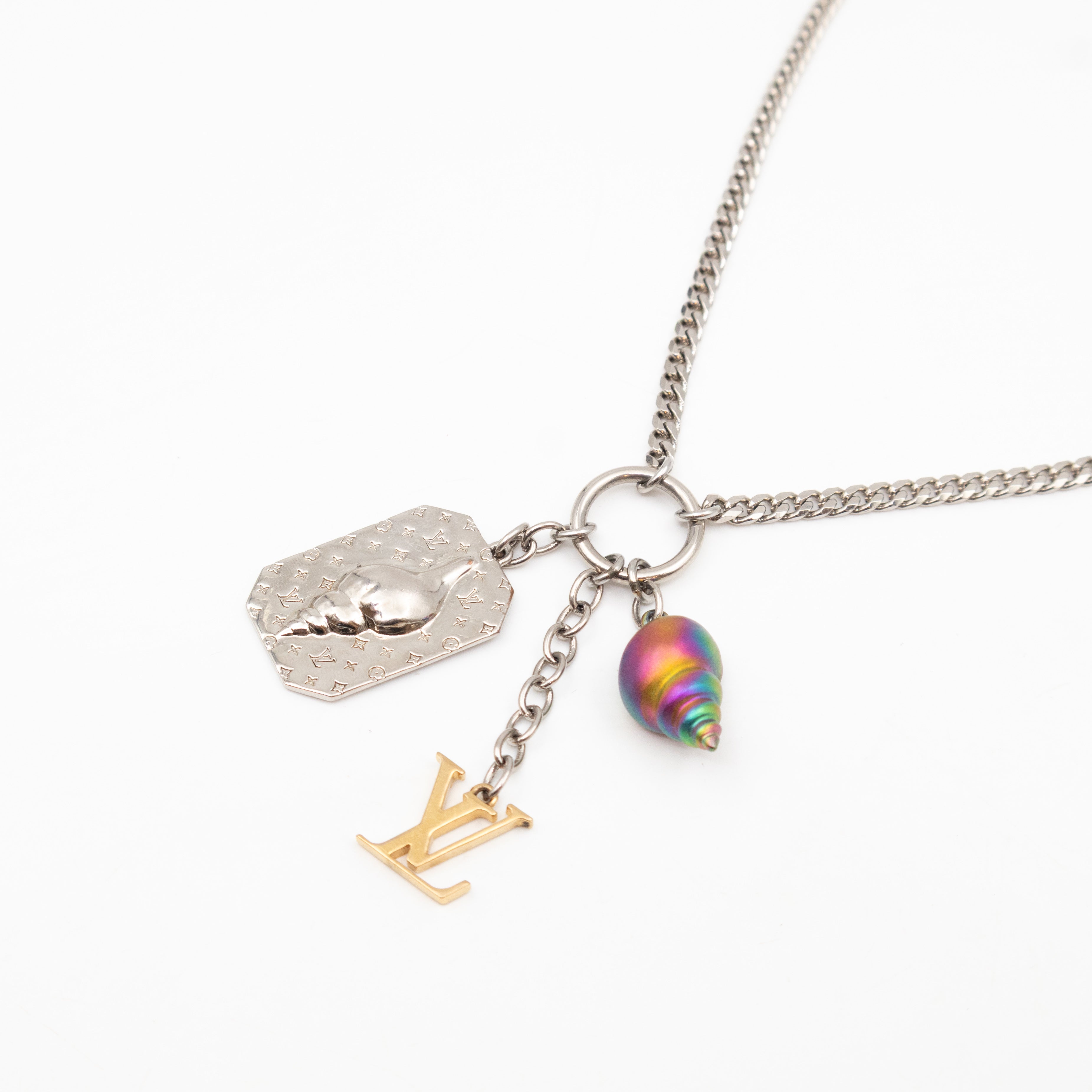 Shell Necklace Silver