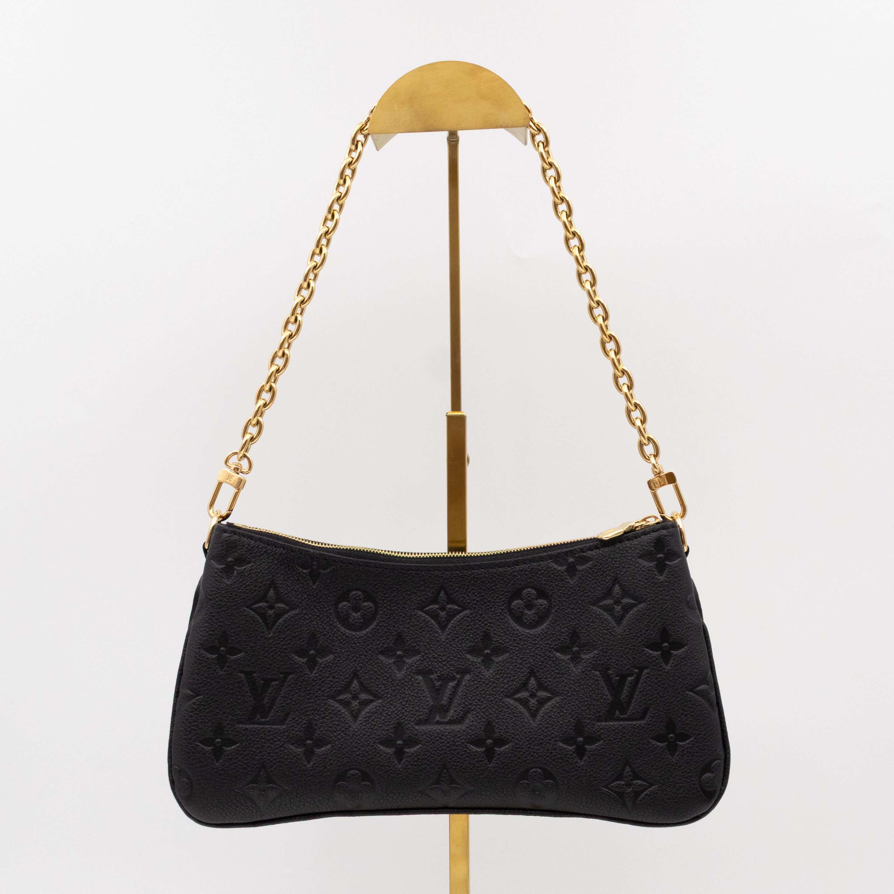 Pochette Liv Black Monogram Empreinte