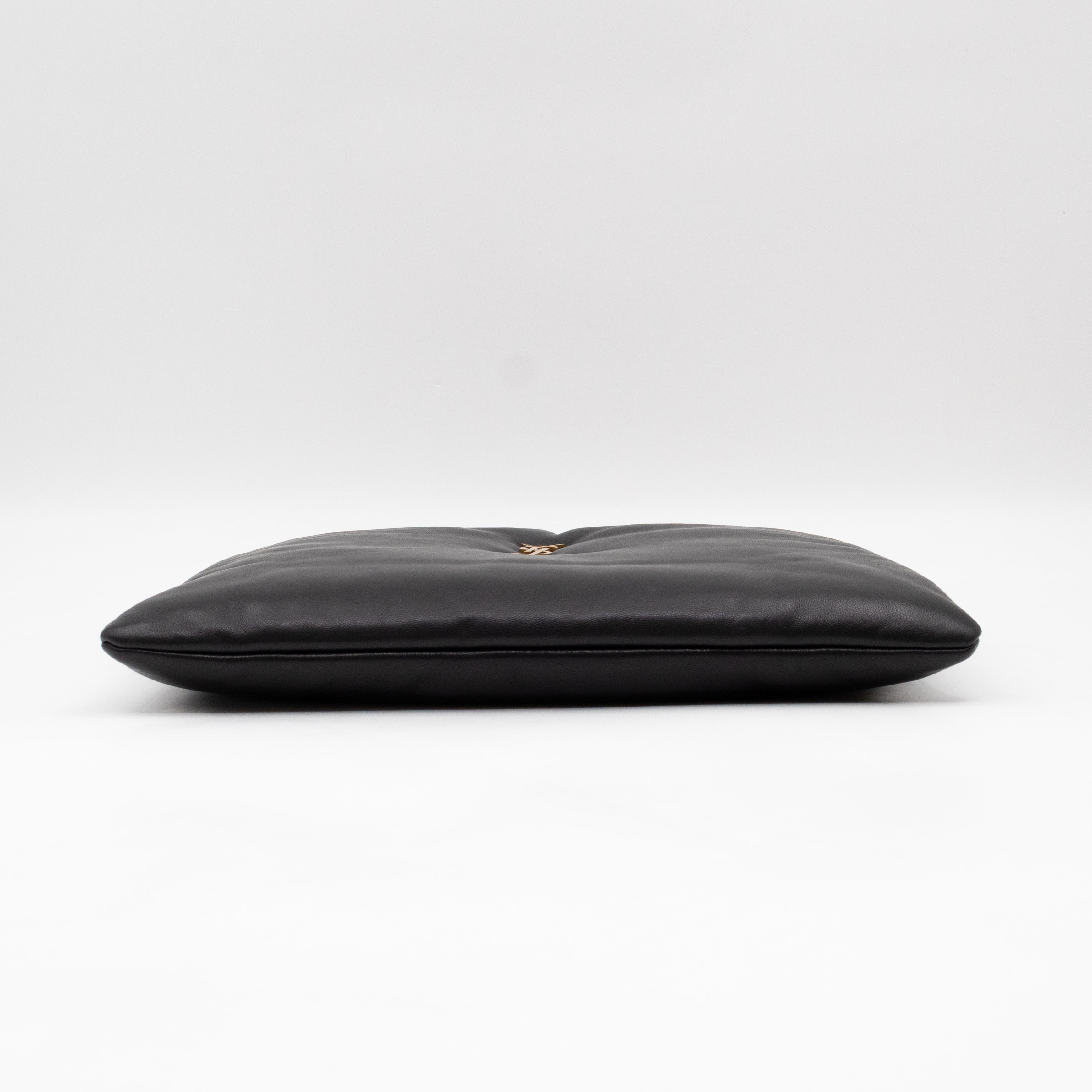 Calypso Pillow Pouch Black Leather
